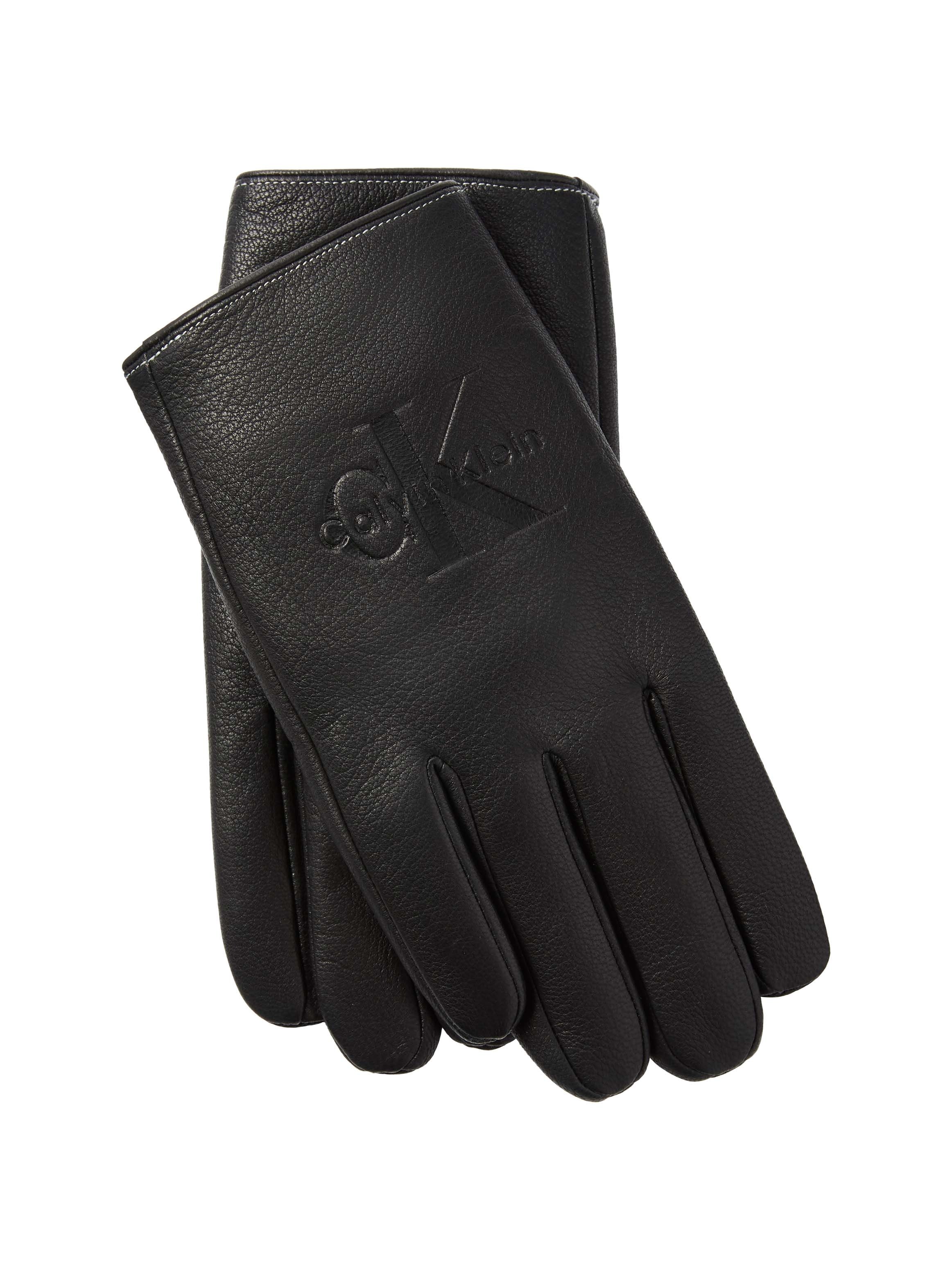 Image of Calvin Klein Jeans Lederhandschuhe Regular fit mit Druckknopf