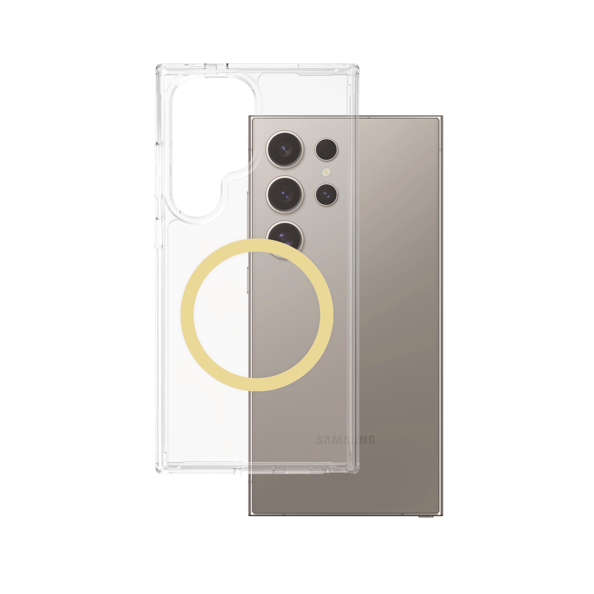 CARE by PanzerGlass Handyhülle »Magnetic QI Compatible Urban Combat Case für Samsung Galaxy S25 Ultra«, Backcover, Schutzhülle, Handyschutzhülle, Case, Schutzcase, stossfest