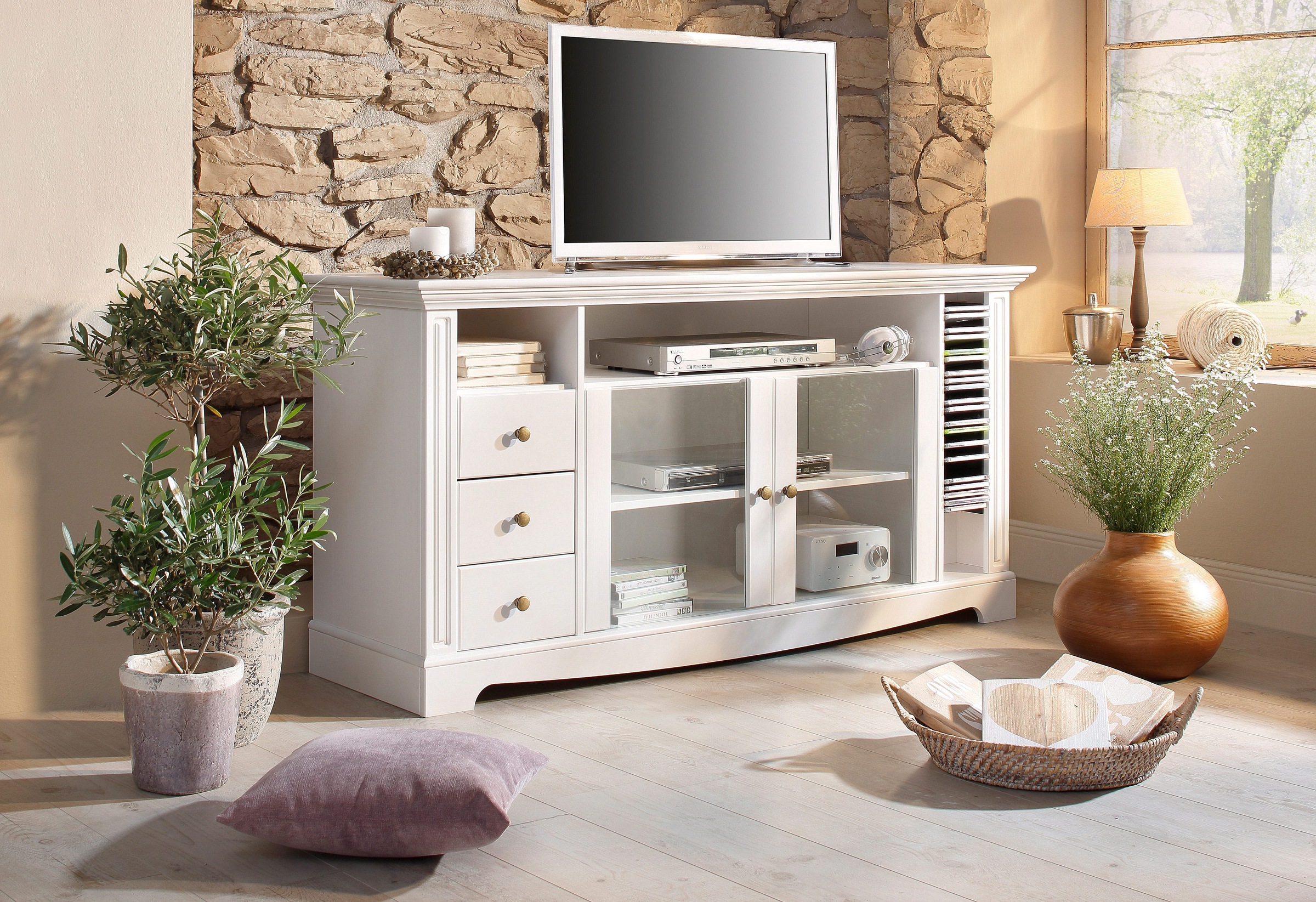 Image of Home affaire TV-Board, Breite 153 cm, Belastbarkeit bis 40 kg bei Ackermann Versand Schweiz