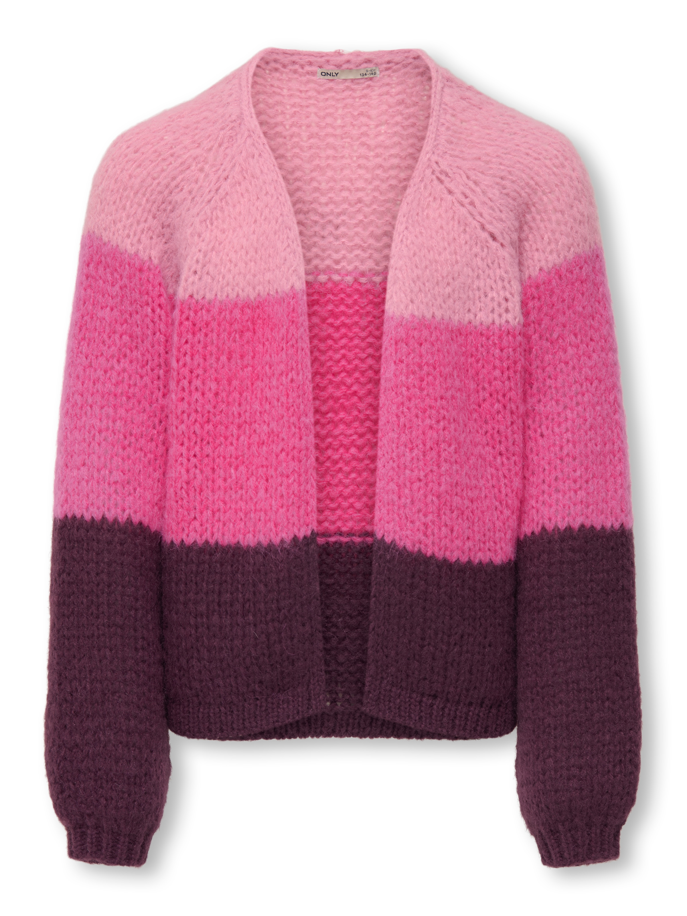 Image of KIDS ONLY Strickjacke "KOGNORDIC LIFE LS OVS STRIPE CARDI KNT"