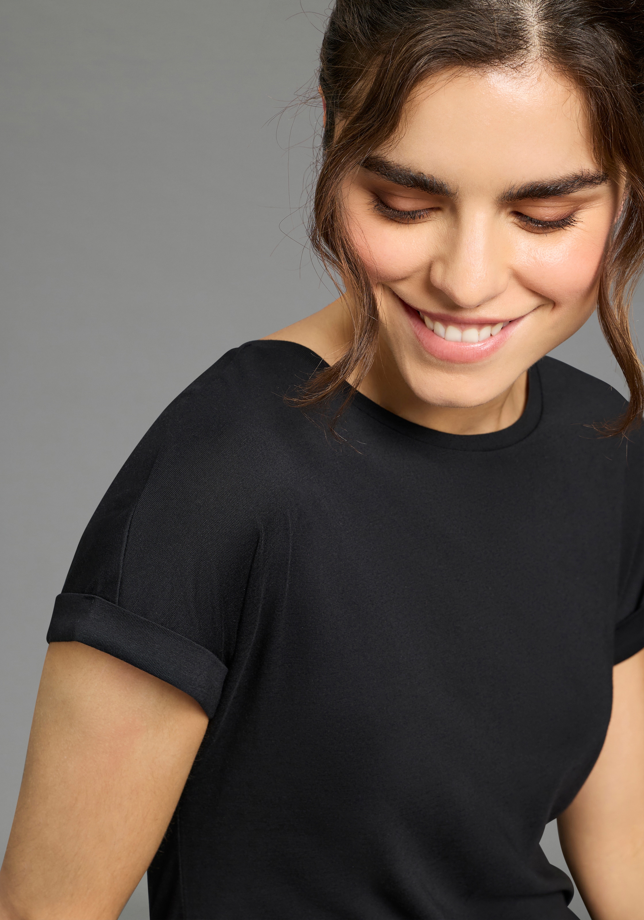 Flashlights Robe t-shirt 2er-Pack,  aus Single Jersey, figurumspielende Passform, perfektes Basic, Sparset