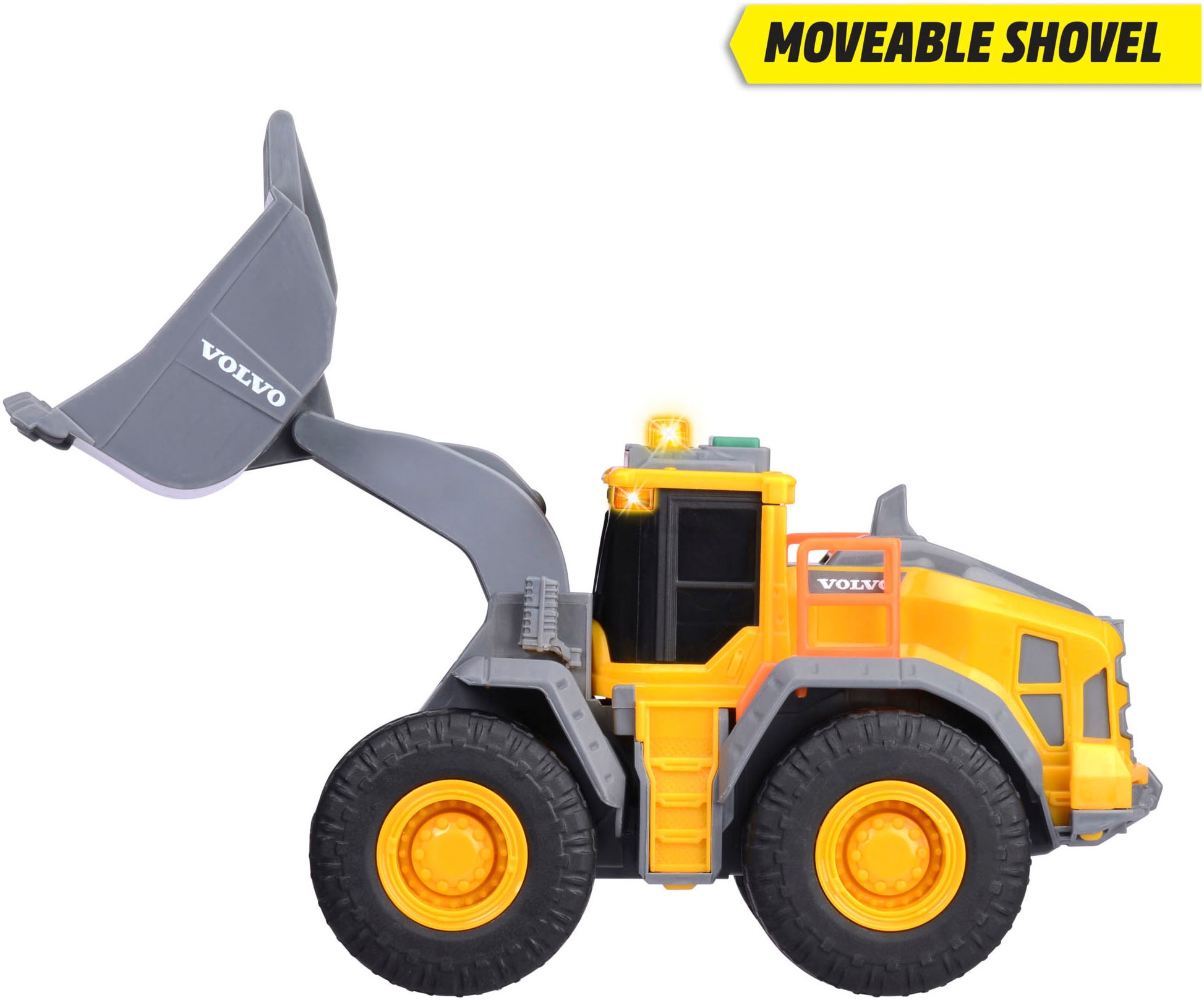 Dickie Toys Spielzeug-Radlader »Volvo Wheel Loader« mit Licht und Sound