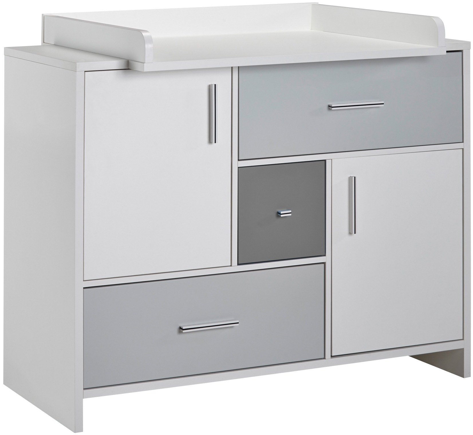 Image of Schardt Wickelkommode »Candy Grey«, bis 15 kg, Made in Germany, 112 cm bei Ackermann Versand Schweiz