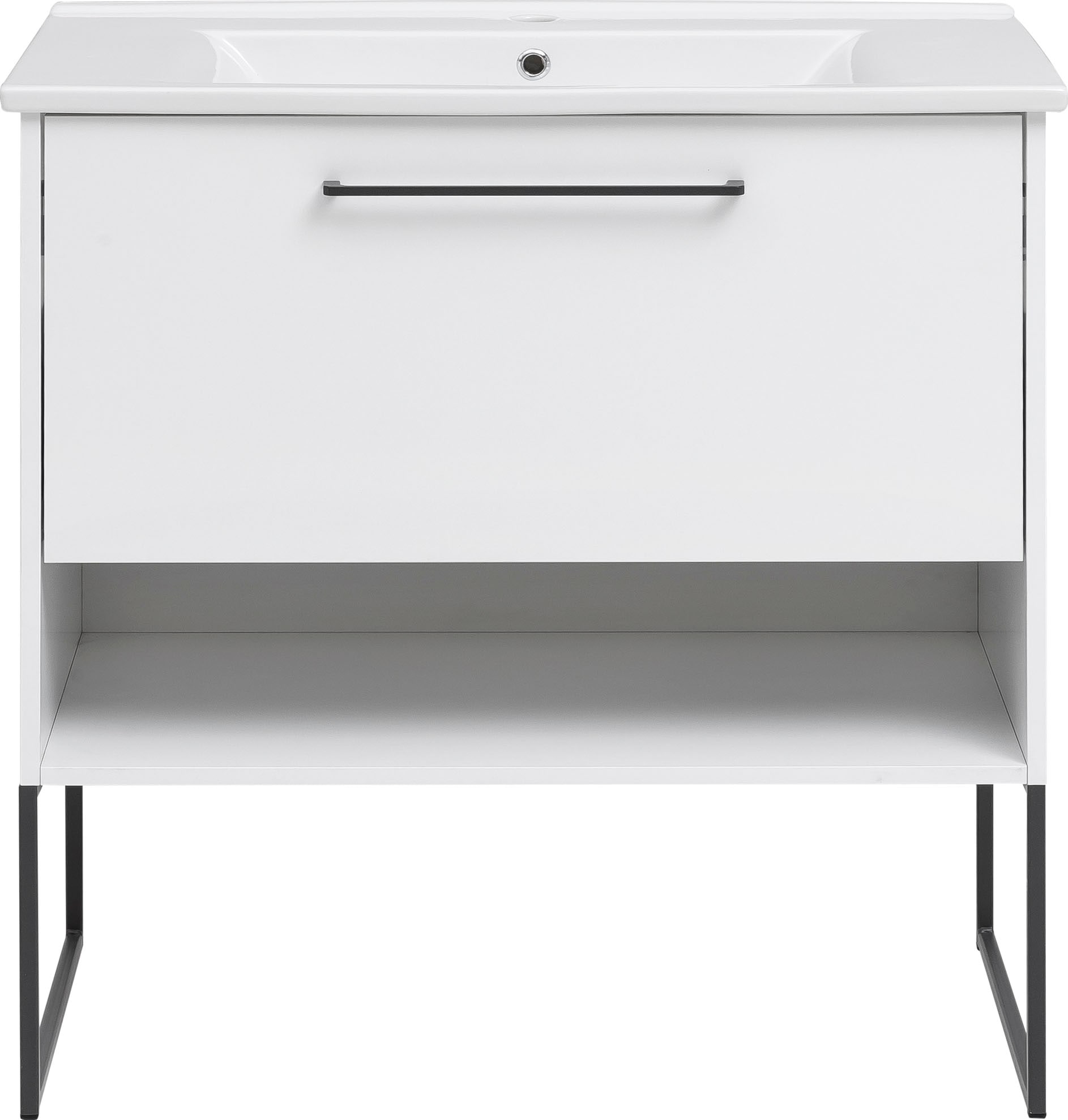 Image of Schildmeyer Waschtisch »Limone«, Breite 85 cm, mit Keramikbecken bei Ackermann Versand Schweiz