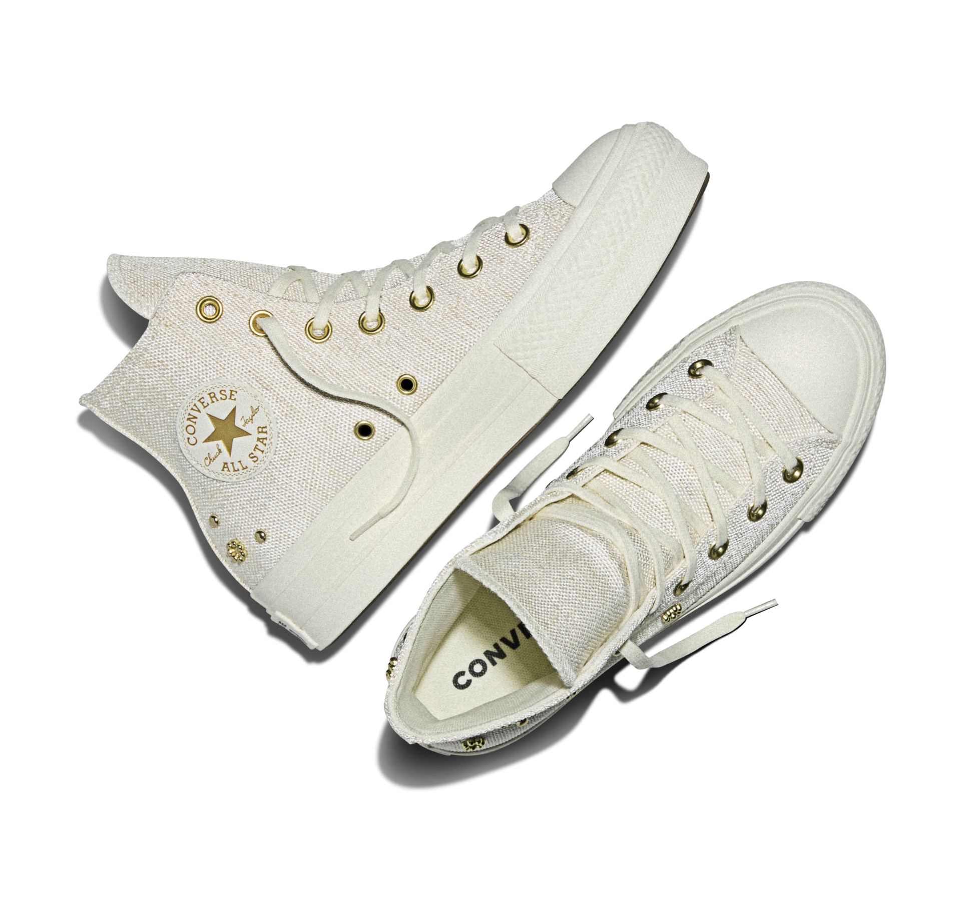 Converse Sneakers »CHUCK TAYLOR ALL STAR LIFT PLATFORM HEATHERED GLAM«  pour activités de loisirs, avec semelle extérieure profilée