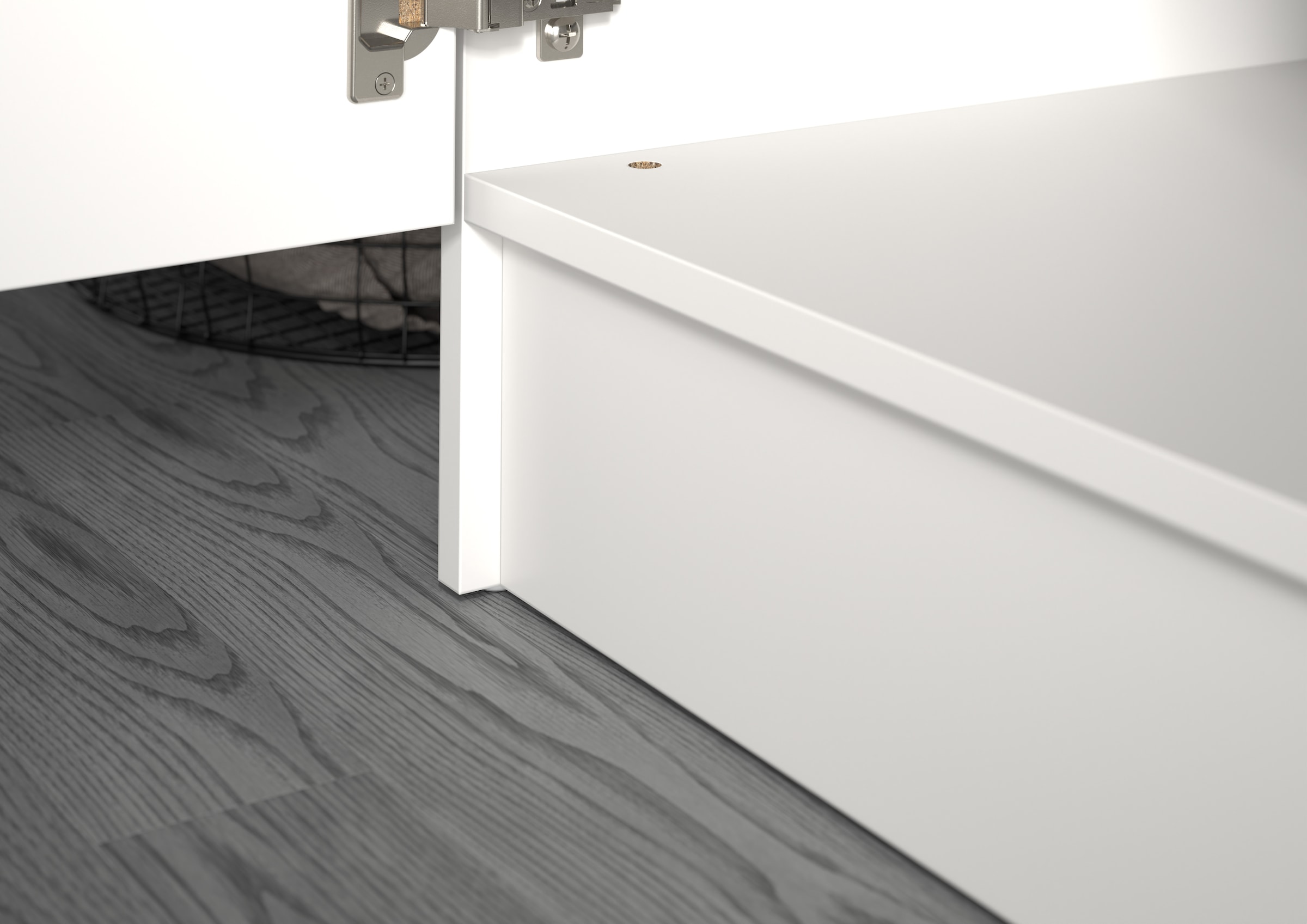 welltime Set d'armoires multi-usages »FALAS, TOPSELLER!, 2-teilig, Hauswirtschaftsraum Set, Breite 133 cm«