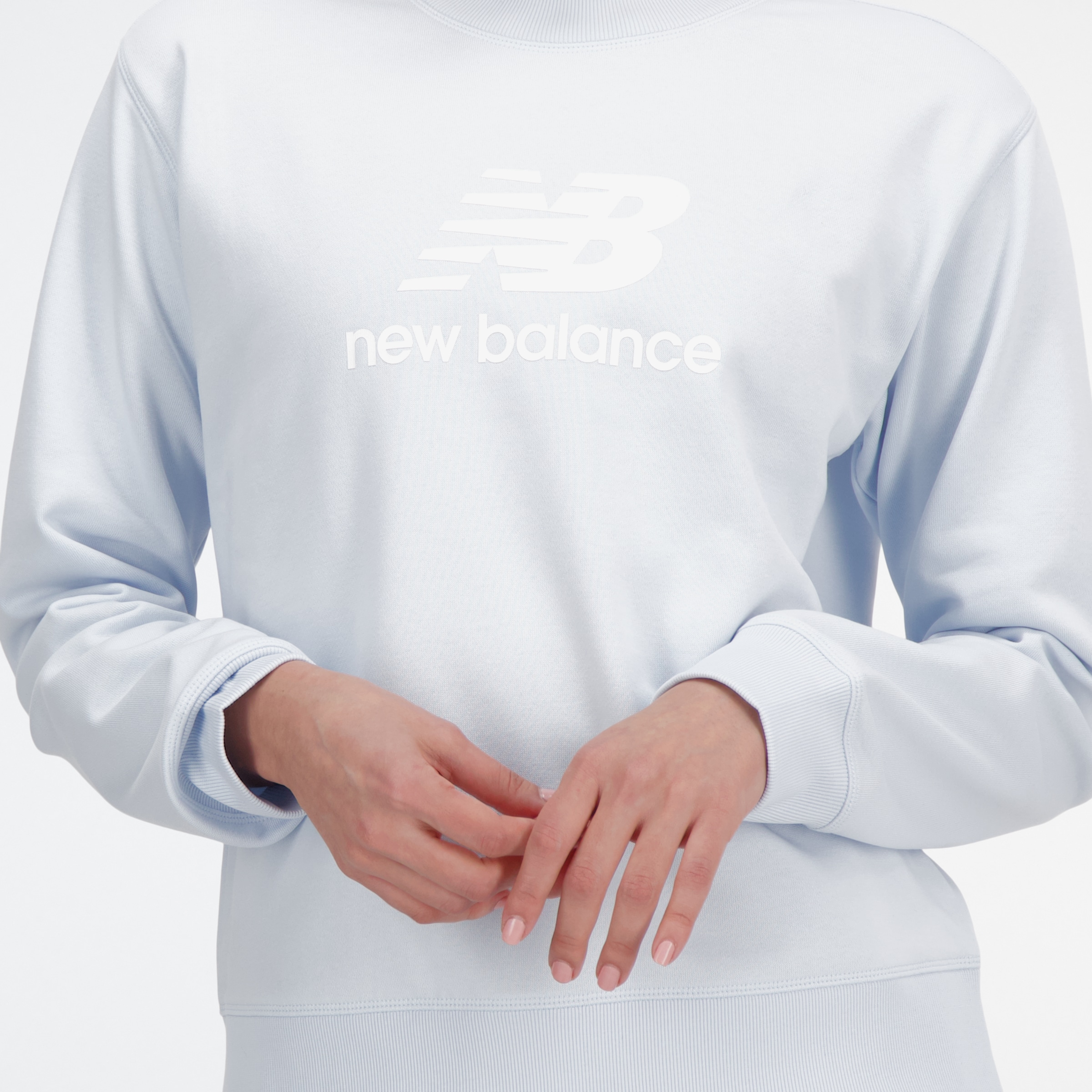 New Balance Sweatshirt »NB ESSENTIALS STACKED LOGO CREW«
