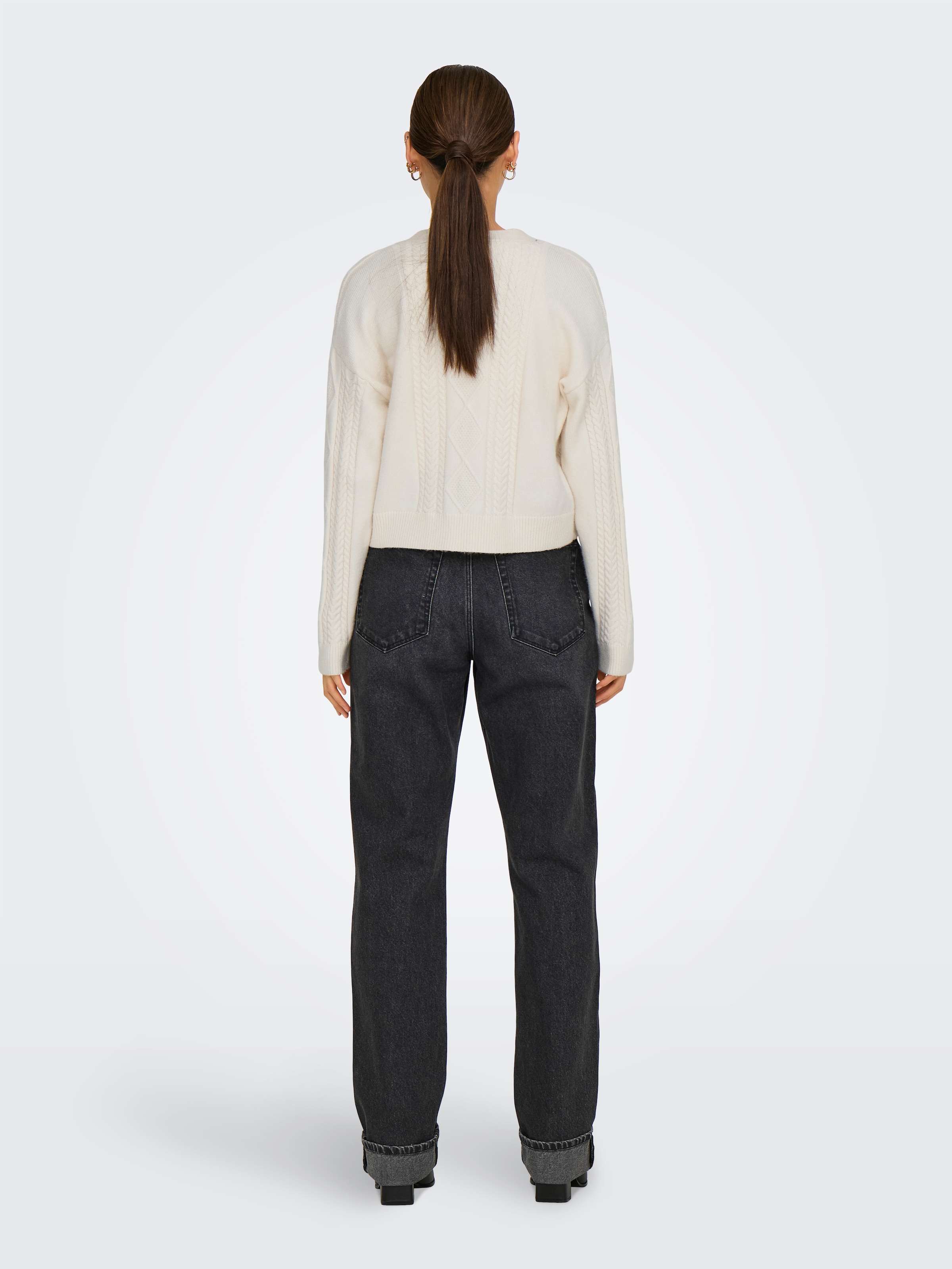 ONLY Veste en tricot »ONLFIA LS STRING CARDIGAN KNT NCA« Viskosemischung, regular fit