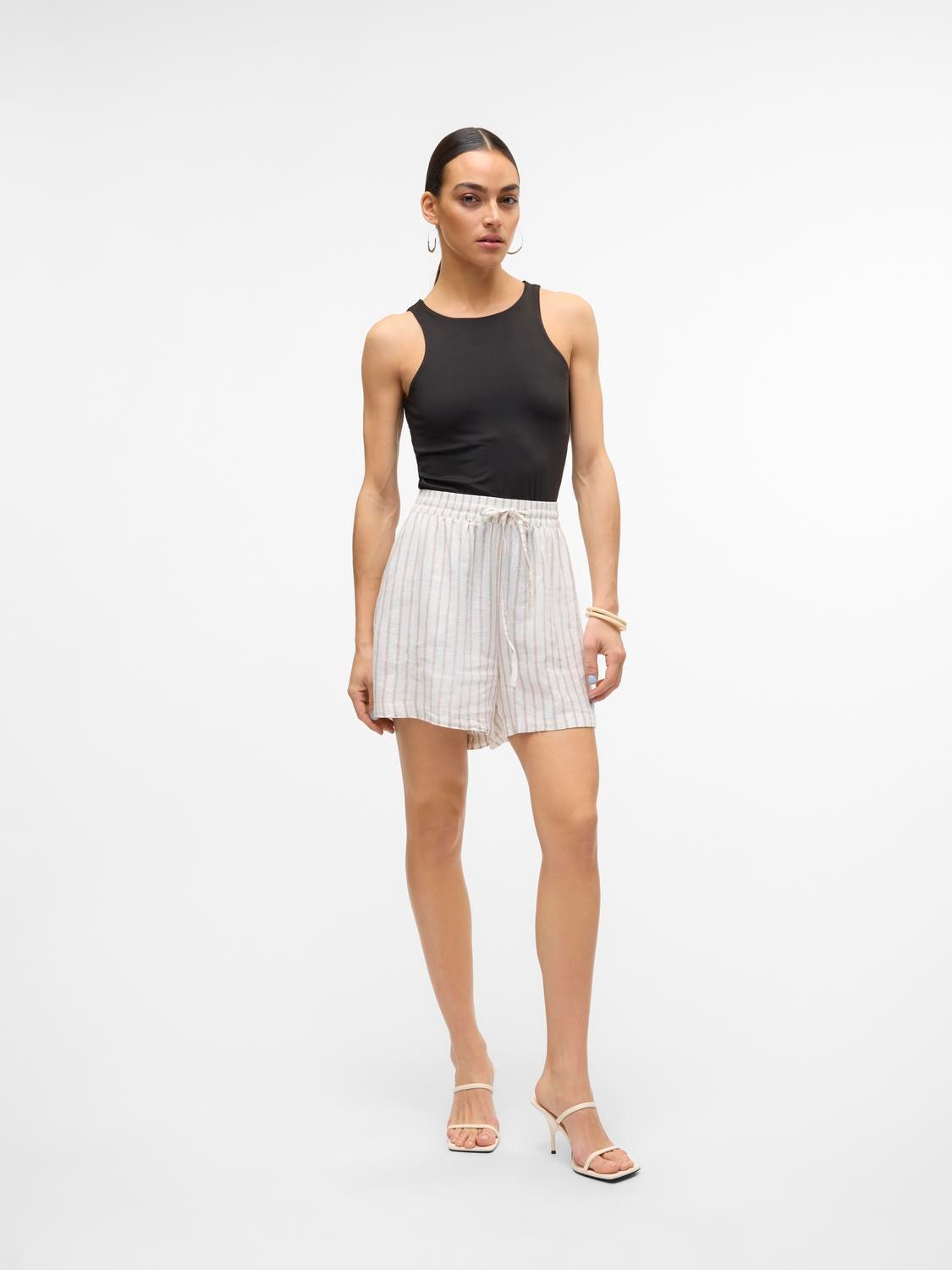 Vero Moda Shorts »VMLINN LINEN SHORTS WVN NOOS«