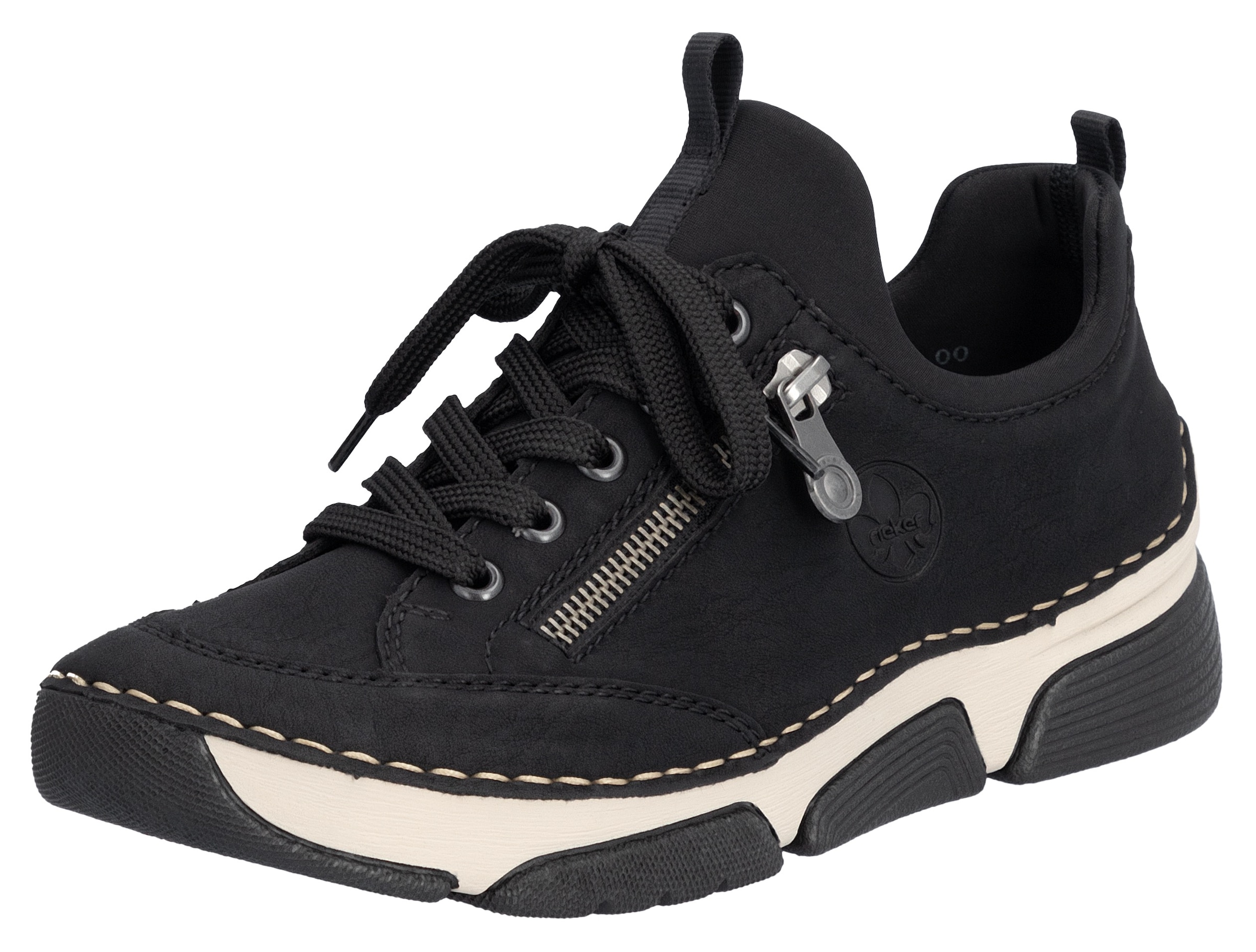 Image of Rieker Slip-On Sneaker Schlupfschuh, Halbschuh, Freizeitschuh mit weicher Innensohle