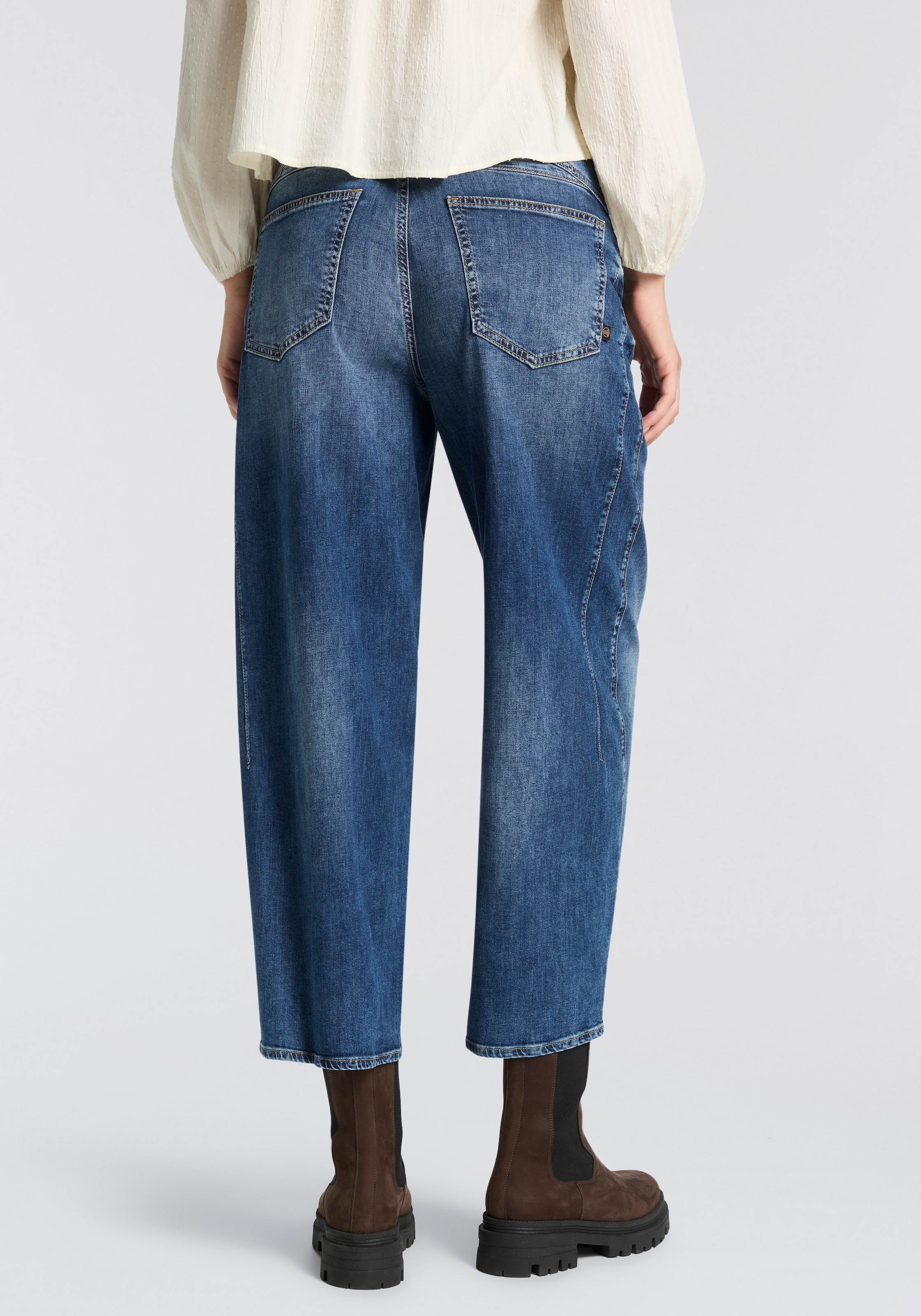 Herrlicher Jeans loose fit »Barrow Denim Light« Cropped