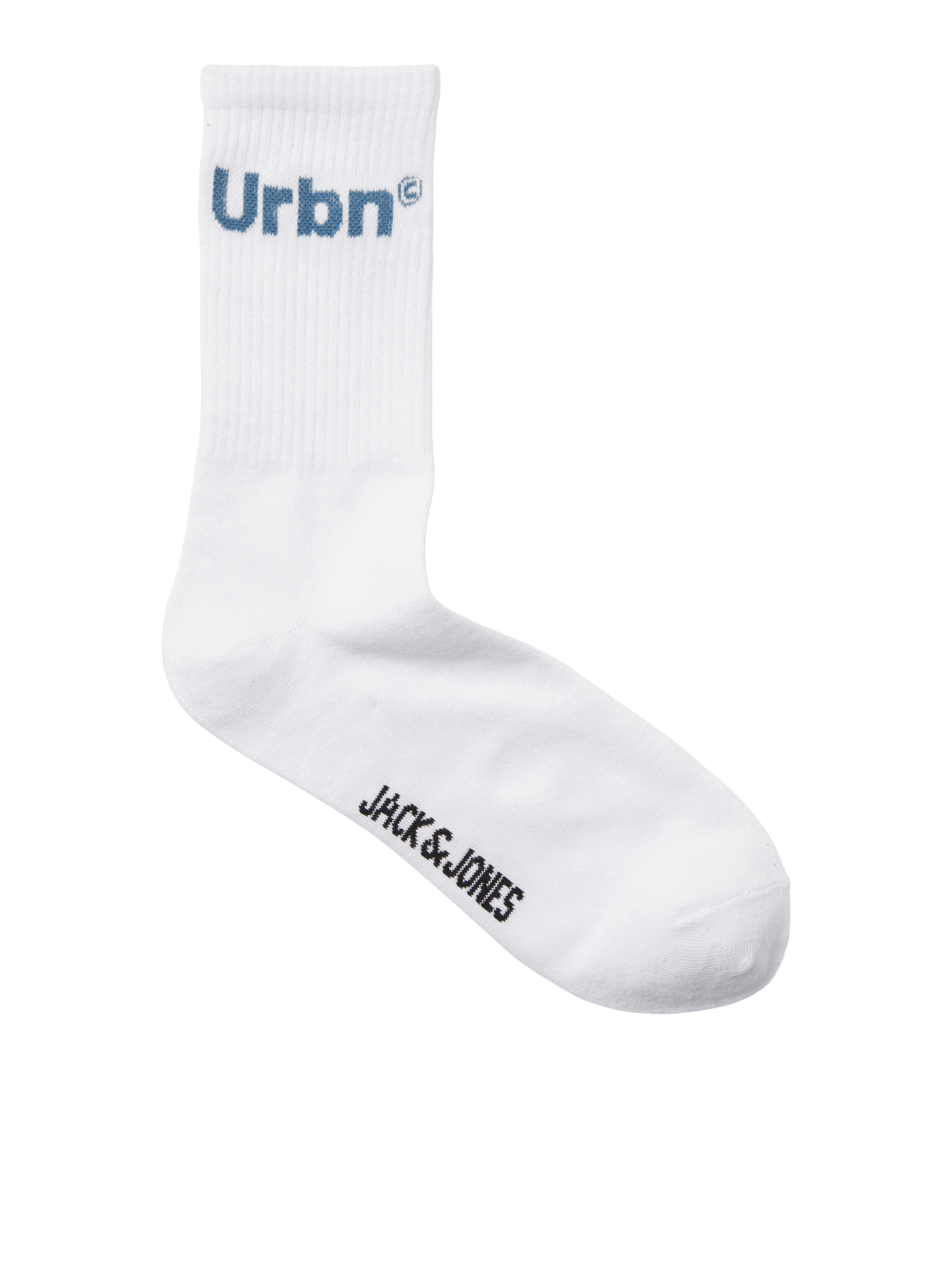 Jack & Jones Freizeitsocken »JACURBN TENNIS SOCKS 3 PACK SN« Packung, 3 Paar tlg. mit Schriftzug