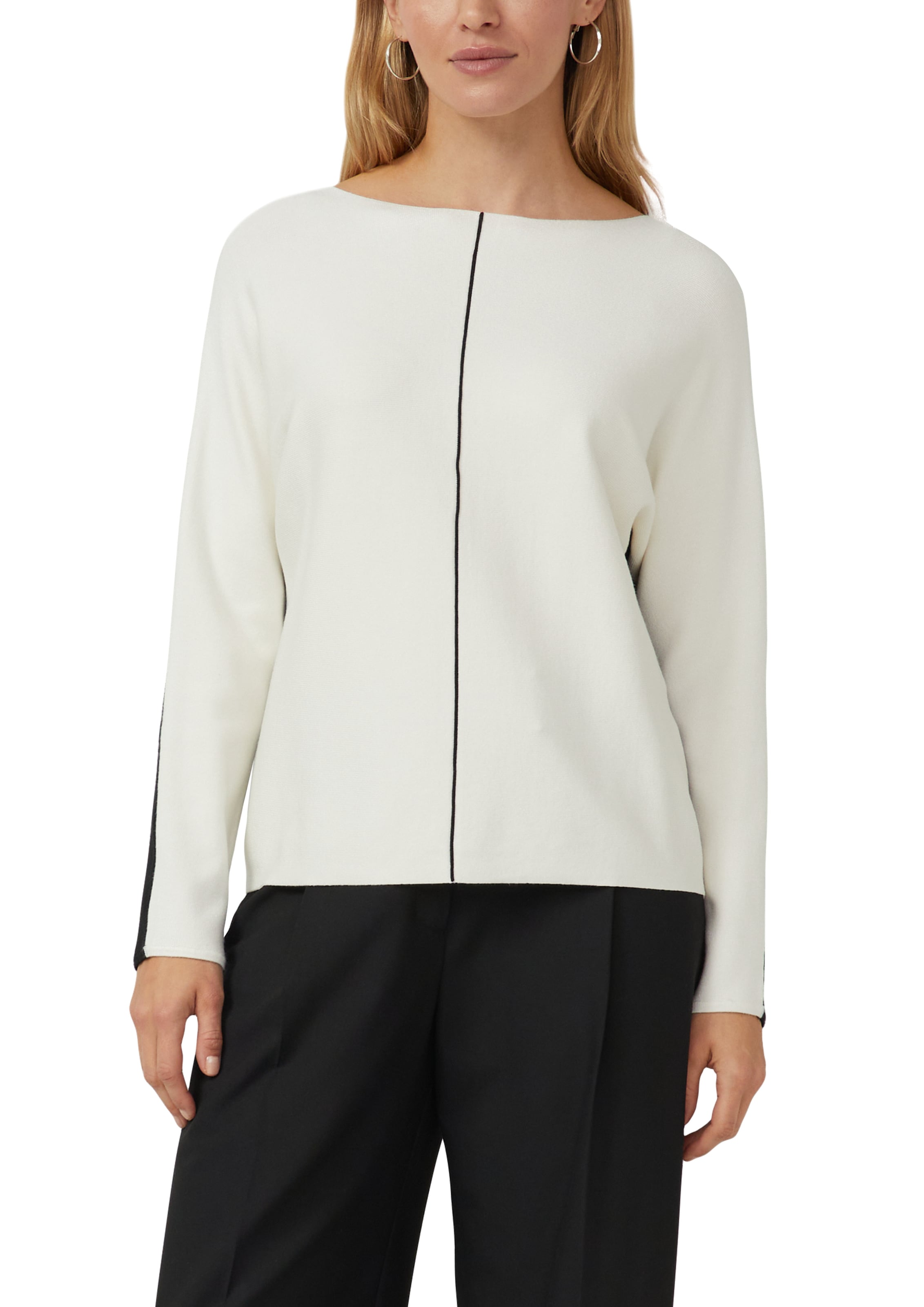 s.Oliver BLACK LABEL Pull en tricot avec colour-blocking
