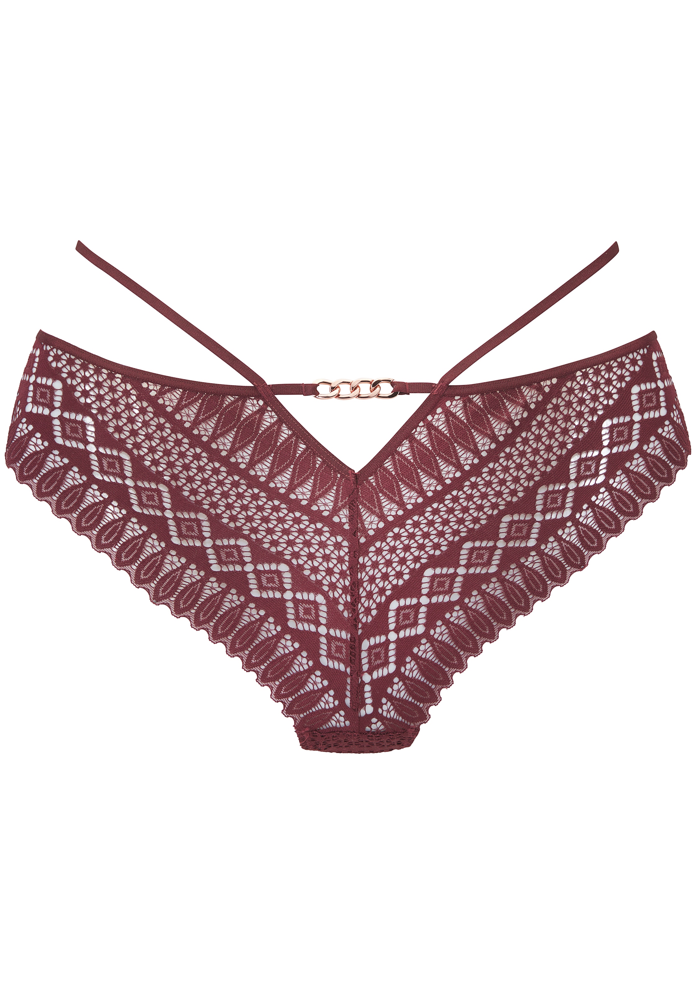 LASCANA String »Nina« mit sexy Bänder-Optik und edlem Schmuckaccessoire