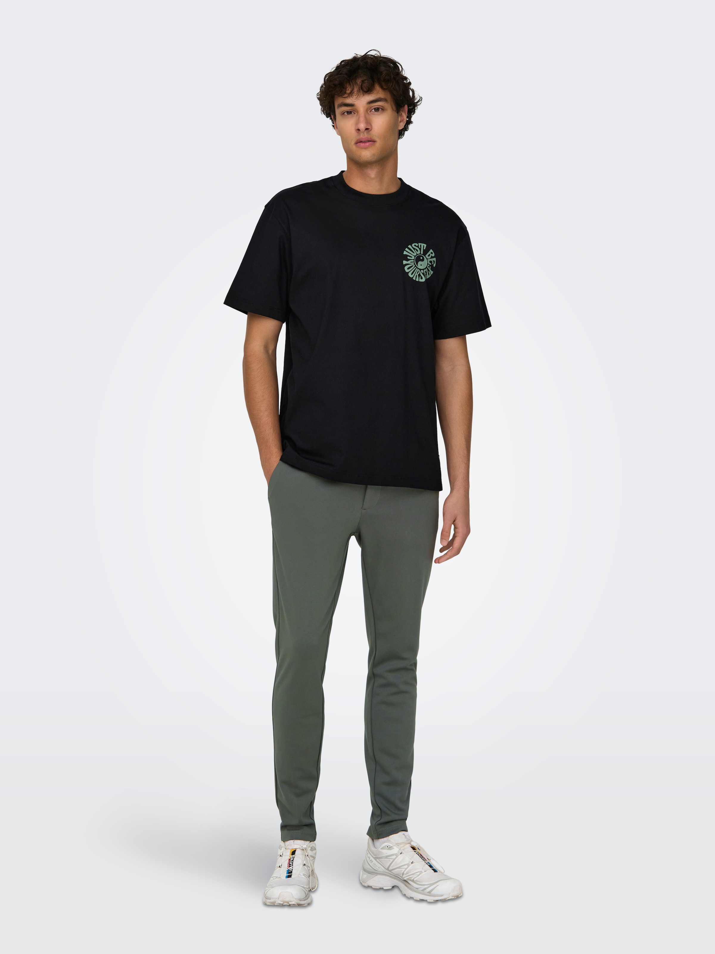 ONLY & SONS Chinohose »ONSMARK SLIM GW 0209 PANT NOOS«  Viskosemischung, slim fit