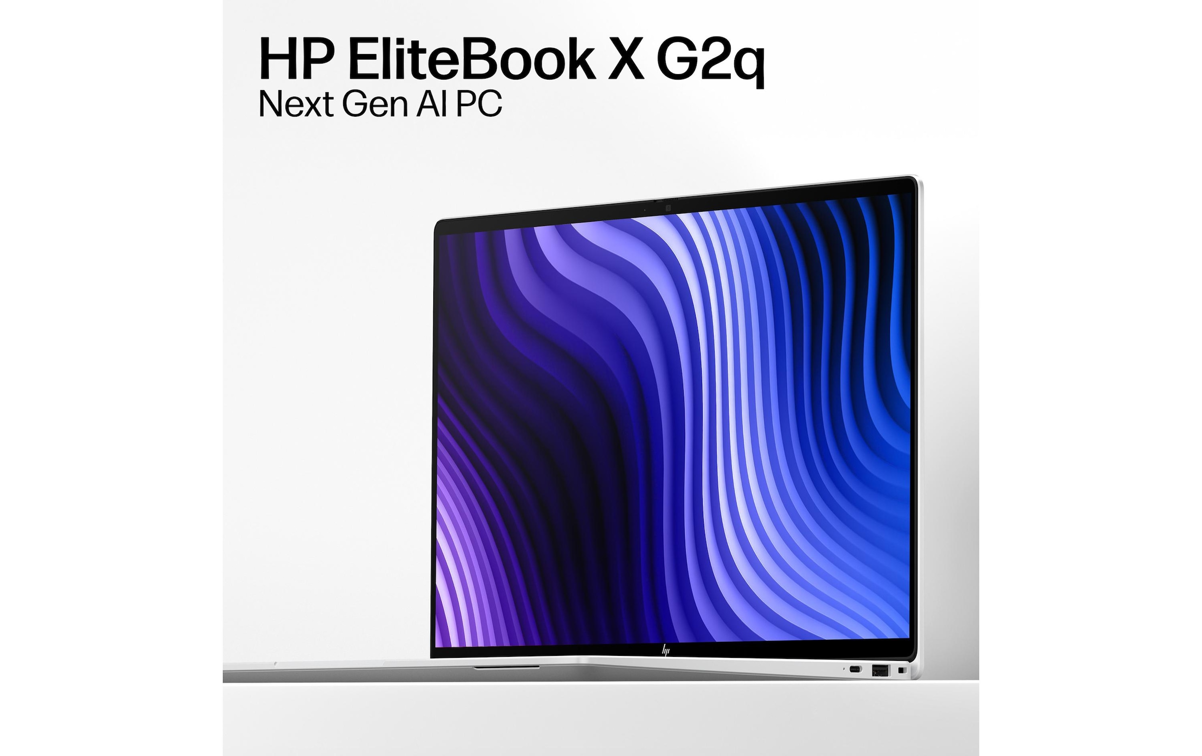 HP Ordinateur portable »EliteBook X G2q 14 DV7K4ES« / 14 ″ Qualcomm Snapdragon™