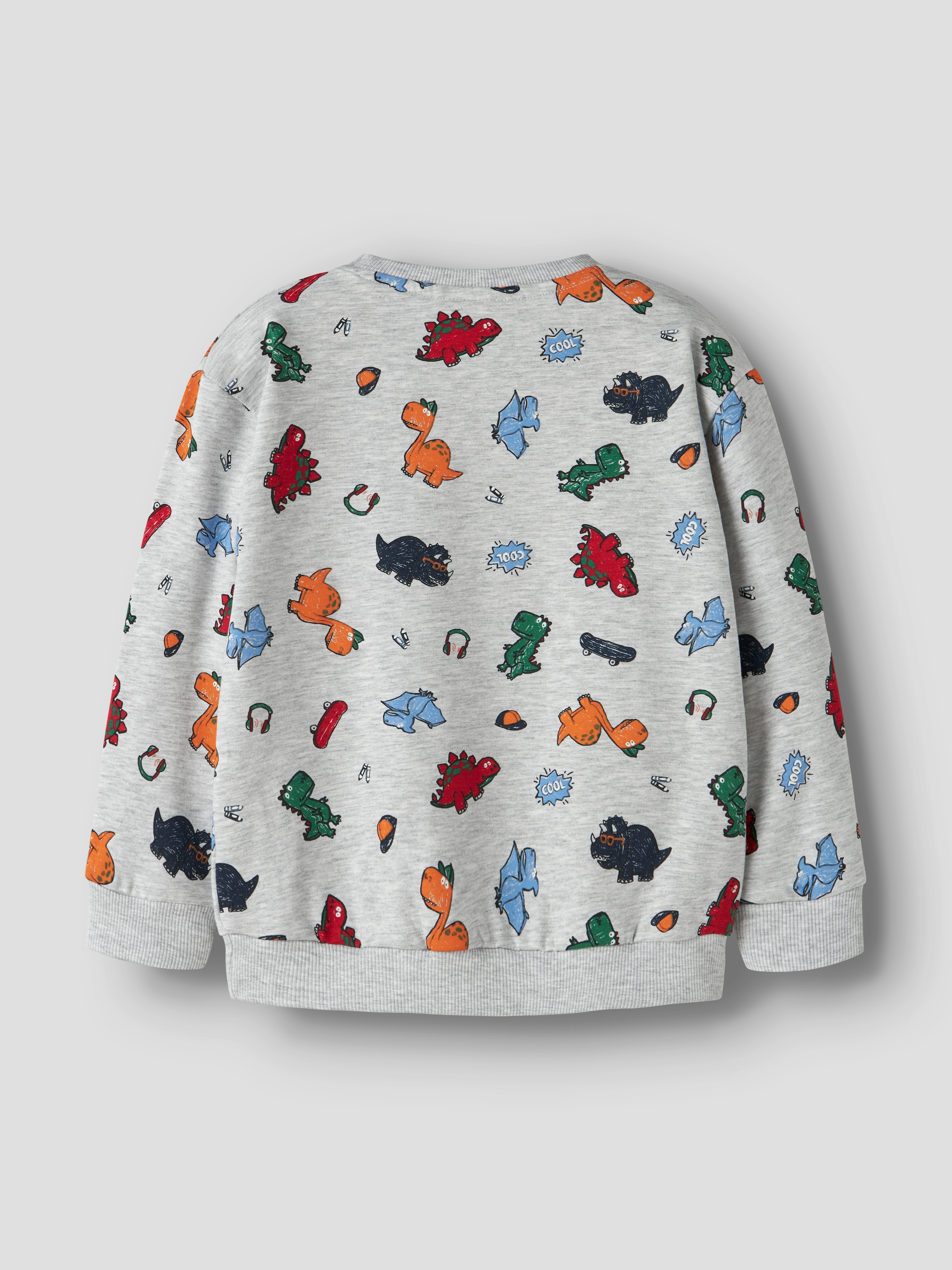 Name It Sweat-shirt »NMMLEON LS NREG SWEAT BRU BOX«, mélange coton, coupe régulière
