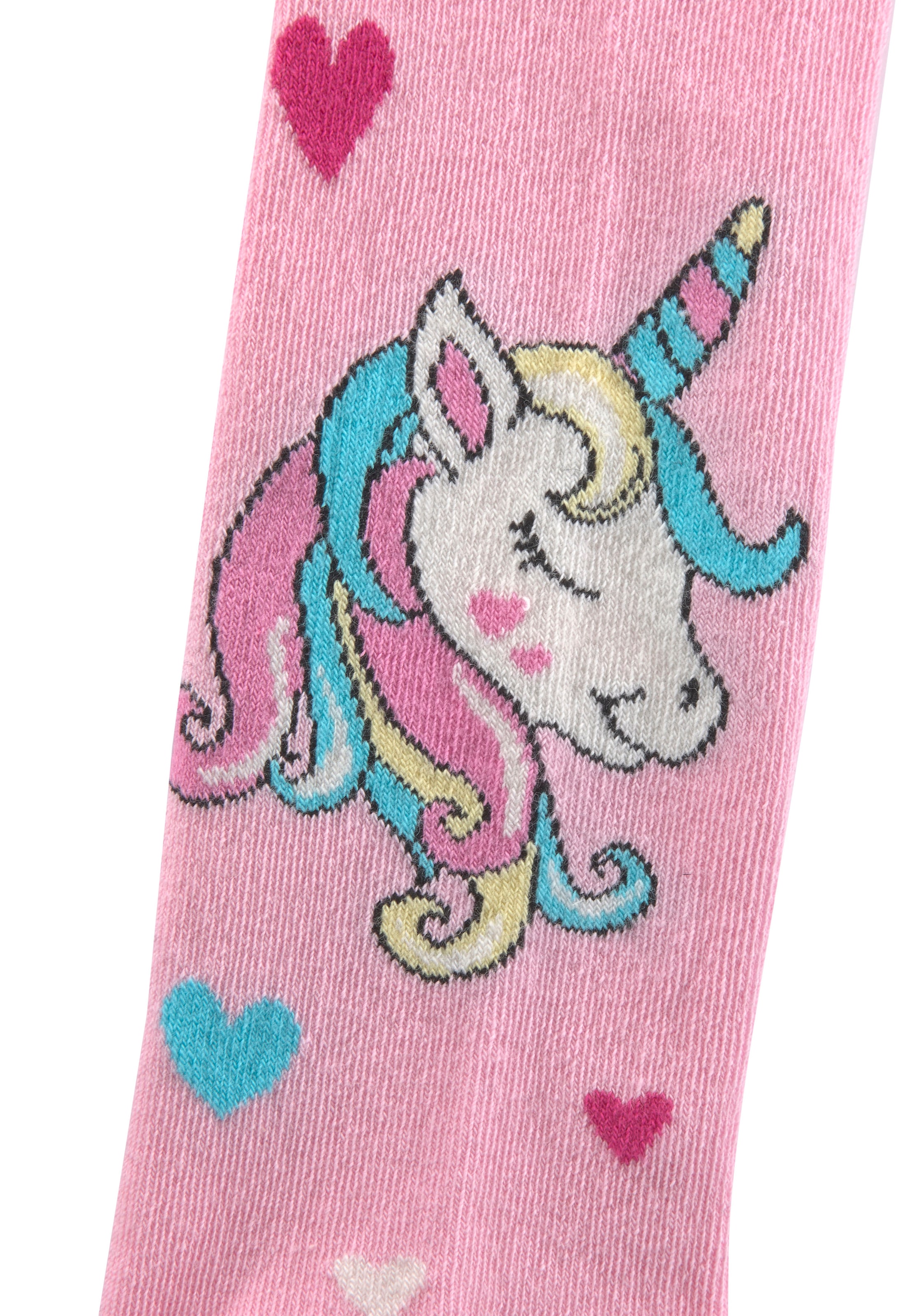 H.I.S mit ohne versandkostenfrei Einhorn Mindestbestellwert 3 eingestrickten - Strickstrumpfhose, Modische Motiven shoppen (Packung, St.),