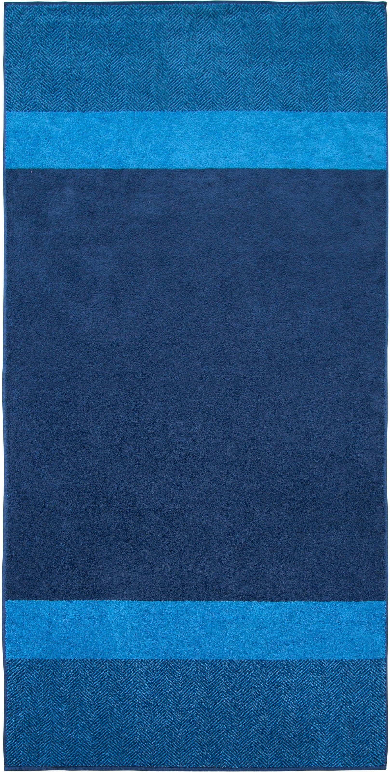 Image of Dyckhoff Saunatuch "Two-Tone Stripe" Made in Germany, aus 100% Baumwolle, trocknergeeignet