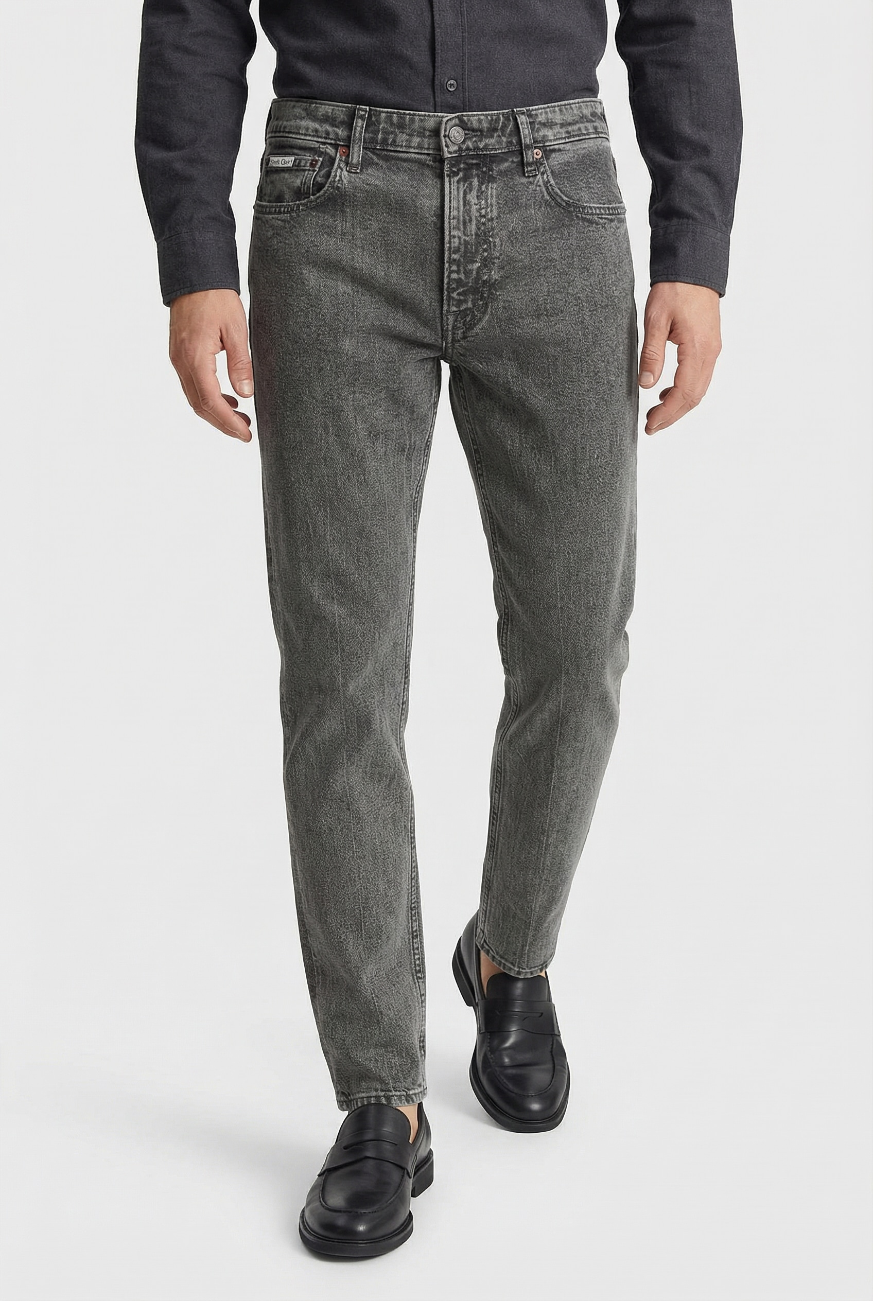 Calvin Klein Jeans Slim-fit-Jeans »SLIM TAPER« mit Markenlabel