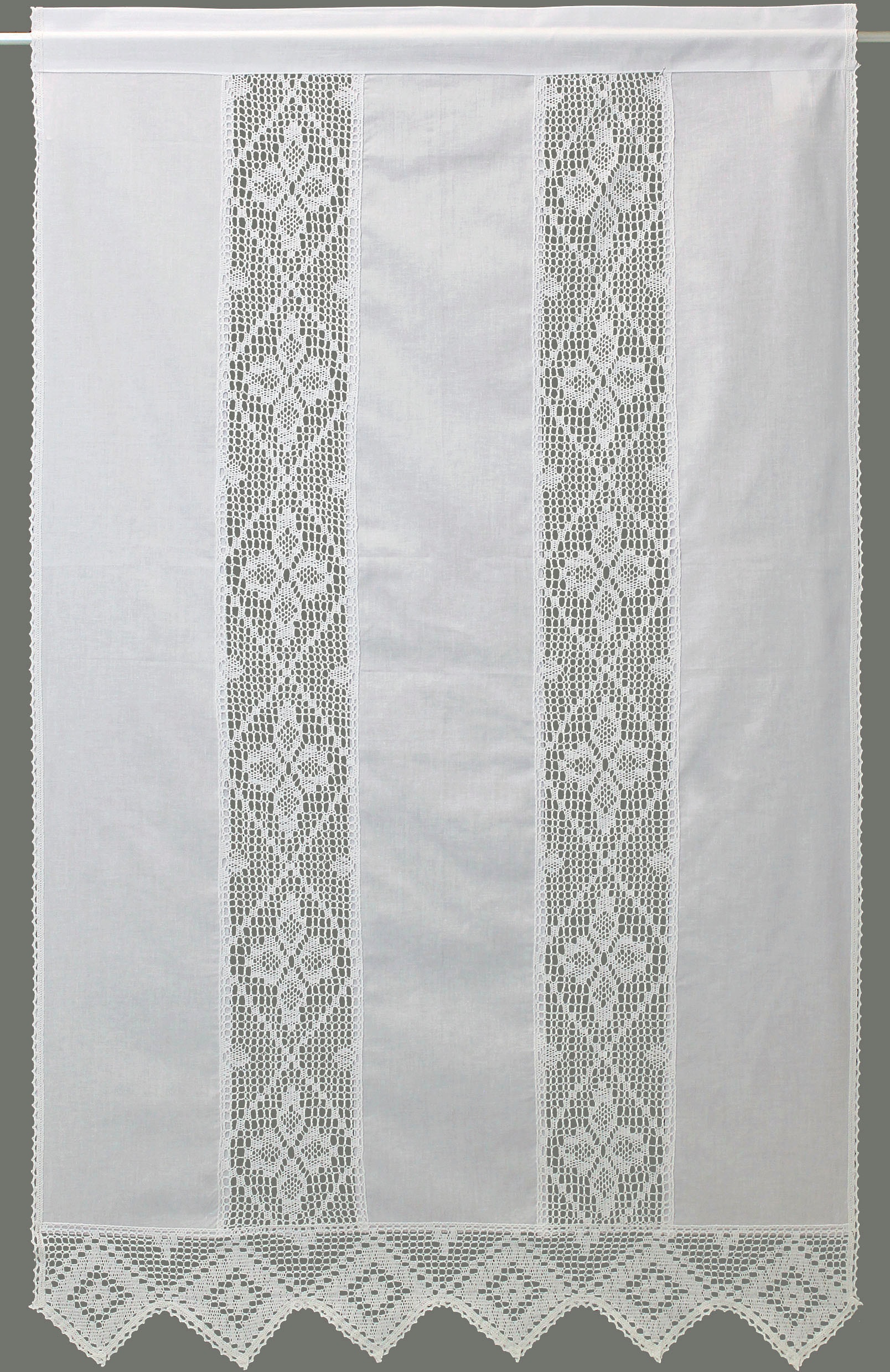 Image of HOSSNER - ART OF HOME DECO Querbehang "Achental" Stangendurchzug 1 Stk. tlg.