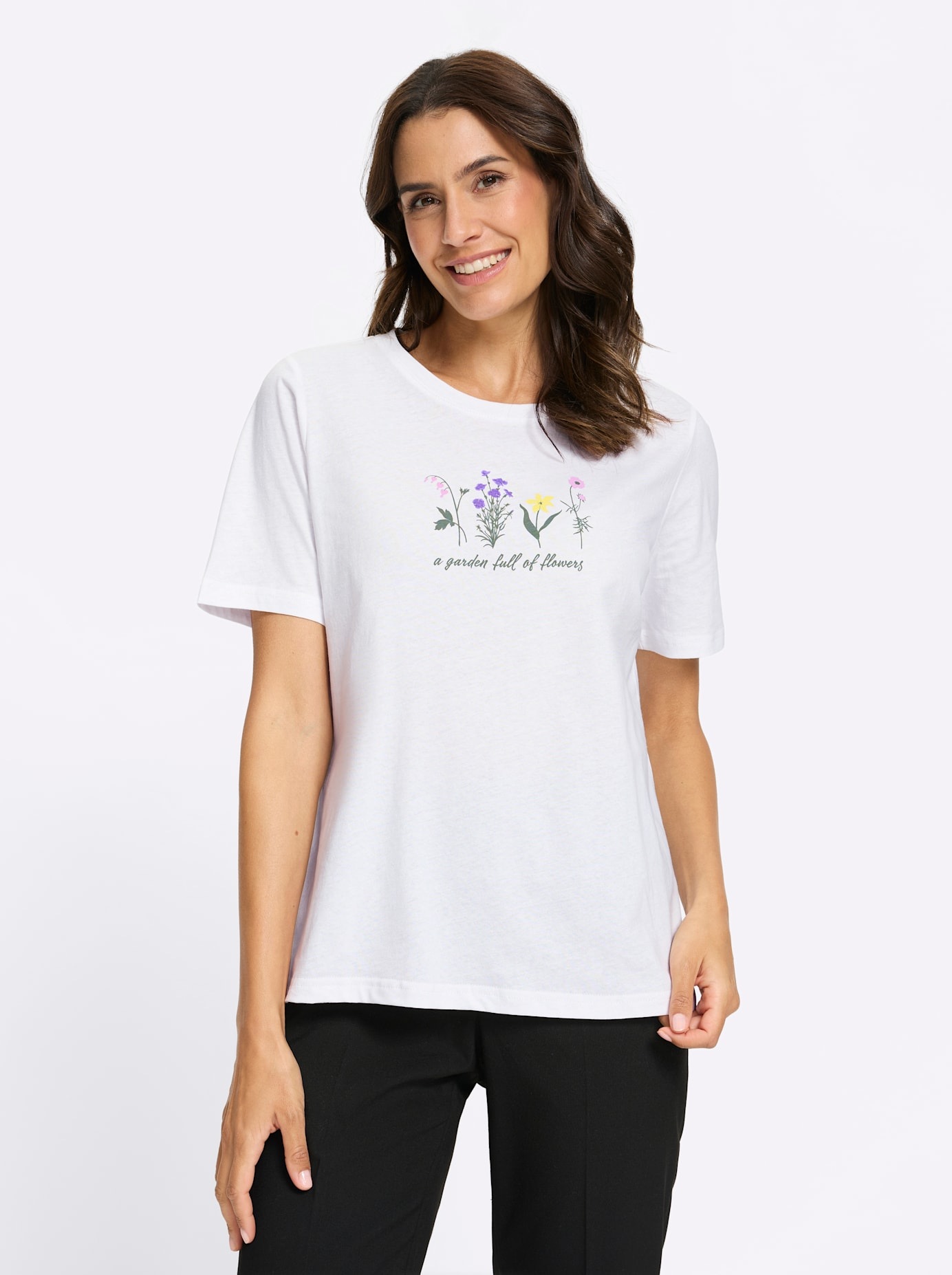 Inspirationen Rundhalsshirt "Rundhals-Shirt" 1 tlg.
