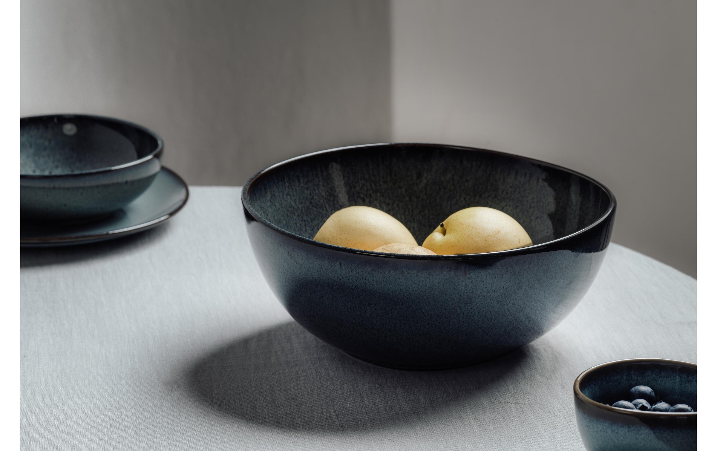 Villeroy & Boch Schüssel »Villeroy & Boch Lave gris Servierschüssel«, aus Steingut