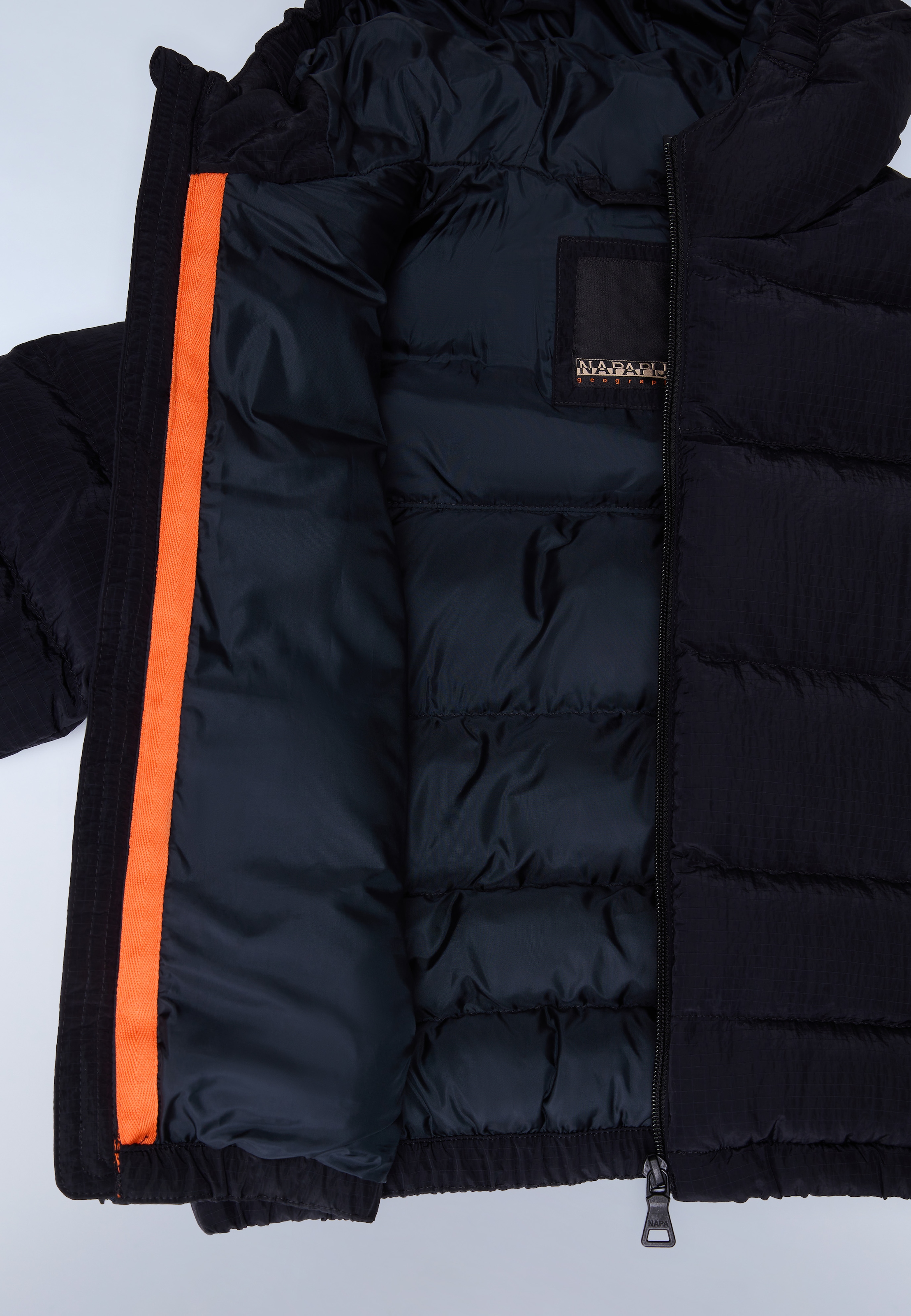 Napapijri Steppjacke klassische Jackenform, leichtes Material, aus Polyamid