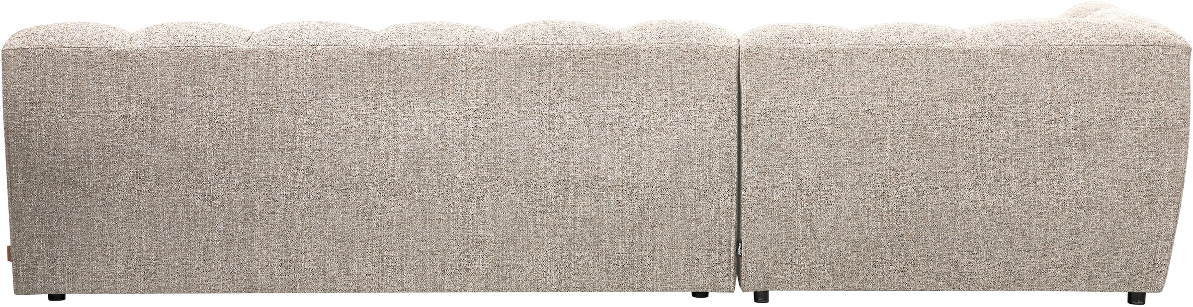 WOOOD Ecksofa »Allure grobem Webmuster, H 79 x B 324 x D 165 cm« Tragkraft 400 kg, Hohe Verschleissfestigkeit, Pfleiglicht