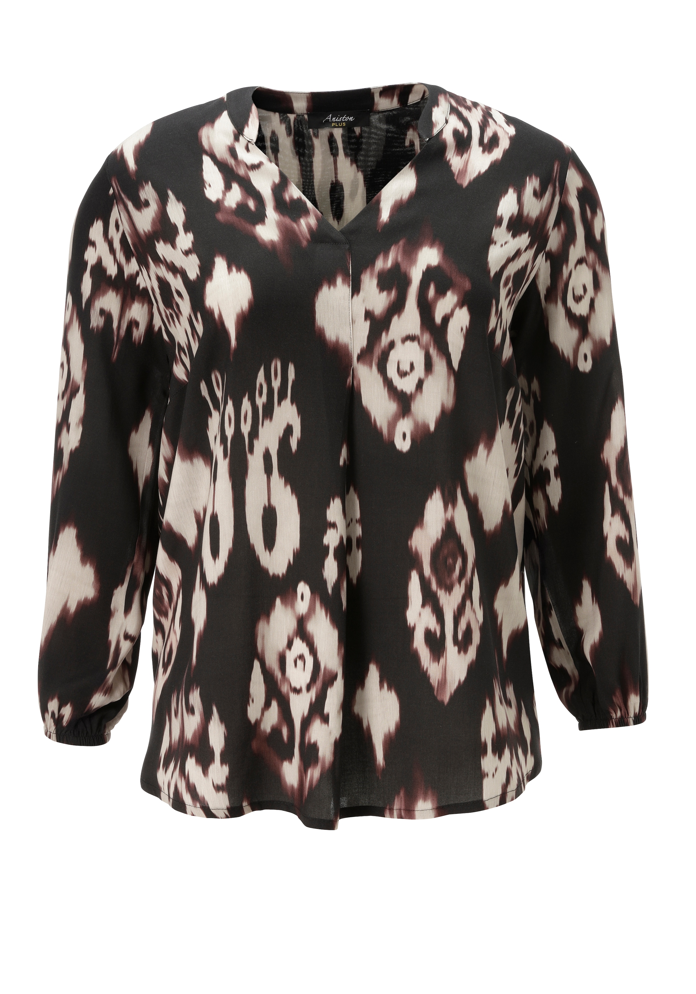 Aniston PLUS Blouse à enfiler dans un superbe imprimé - NOUVELLE COLLECTION
