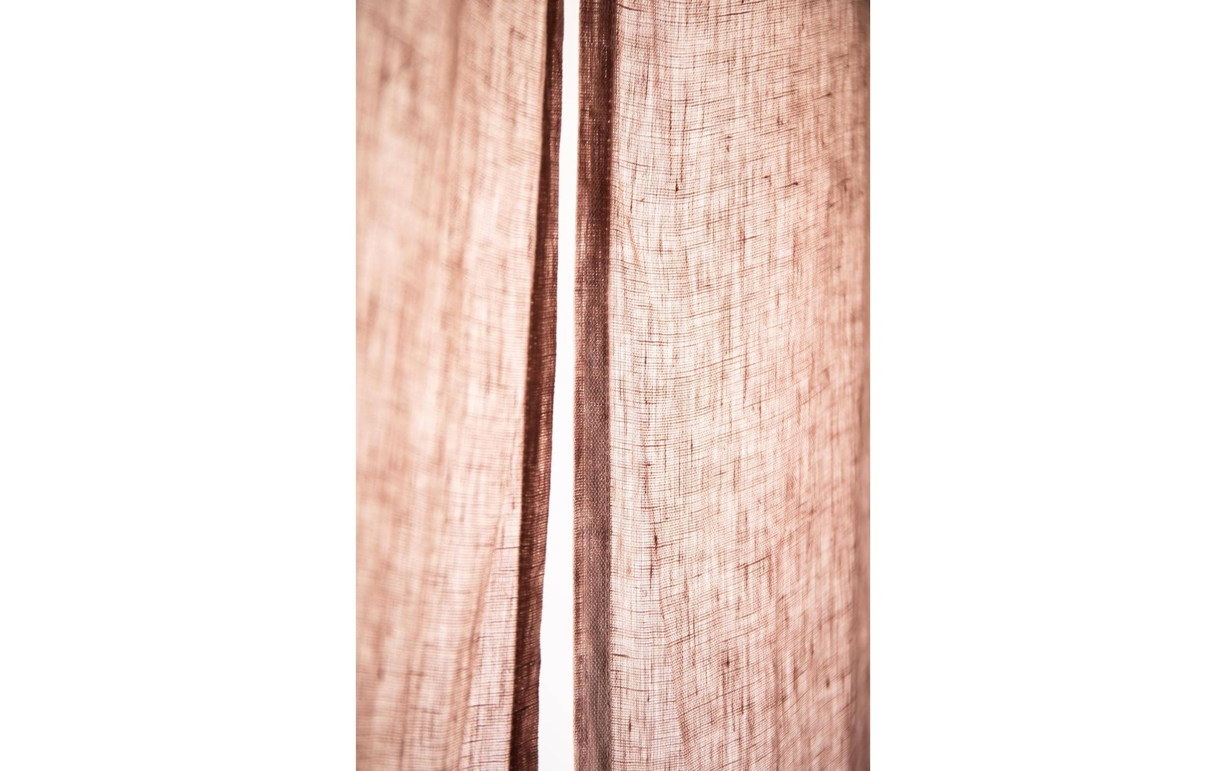 Urbanara Rideau »2er-Set Mafalda Nova 140 cm x 245 cm« Ruban plissé 2 cuis tlg.