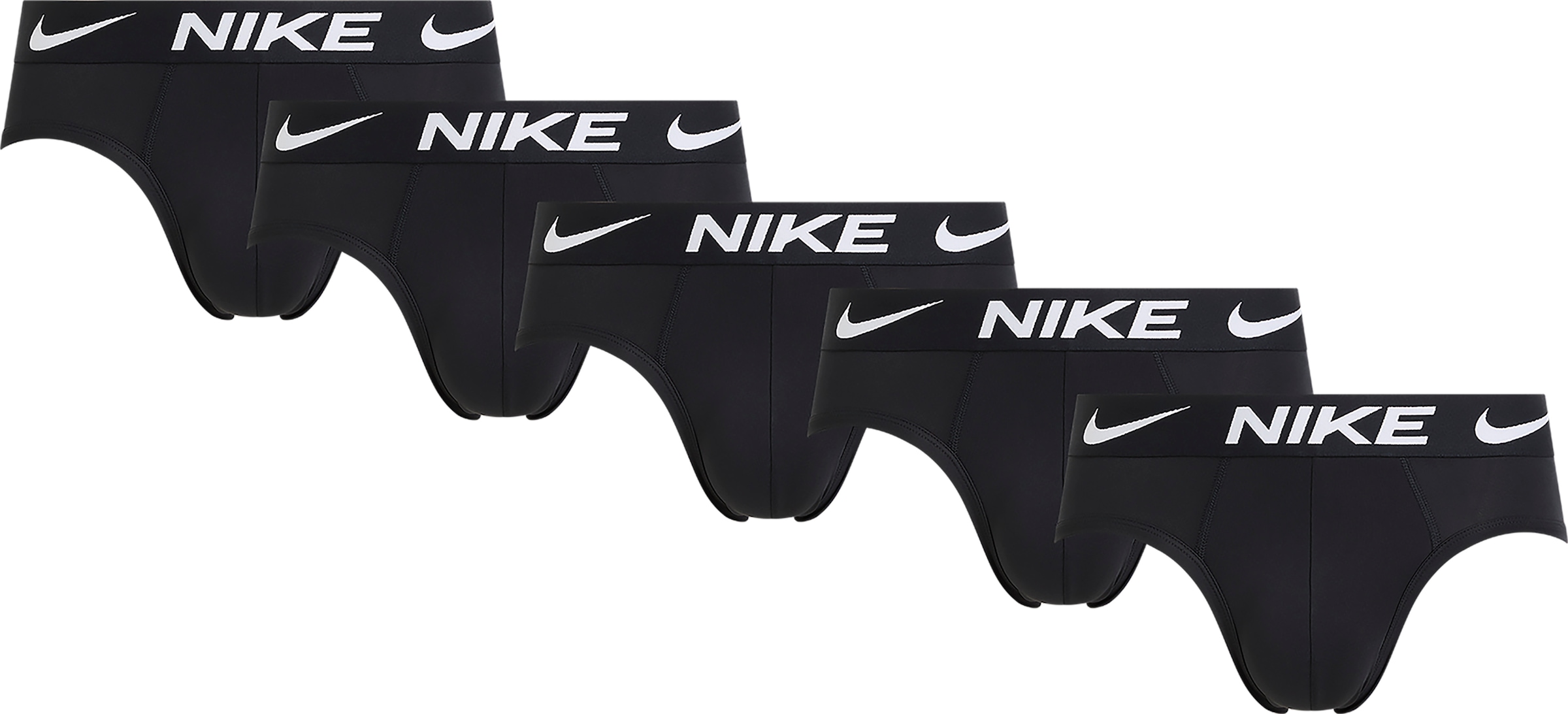 Image of NIKE Underwear Slip "ESSENTIAL MICRO HIP BRIEF 5PK" mit Logo-Elastikbund
