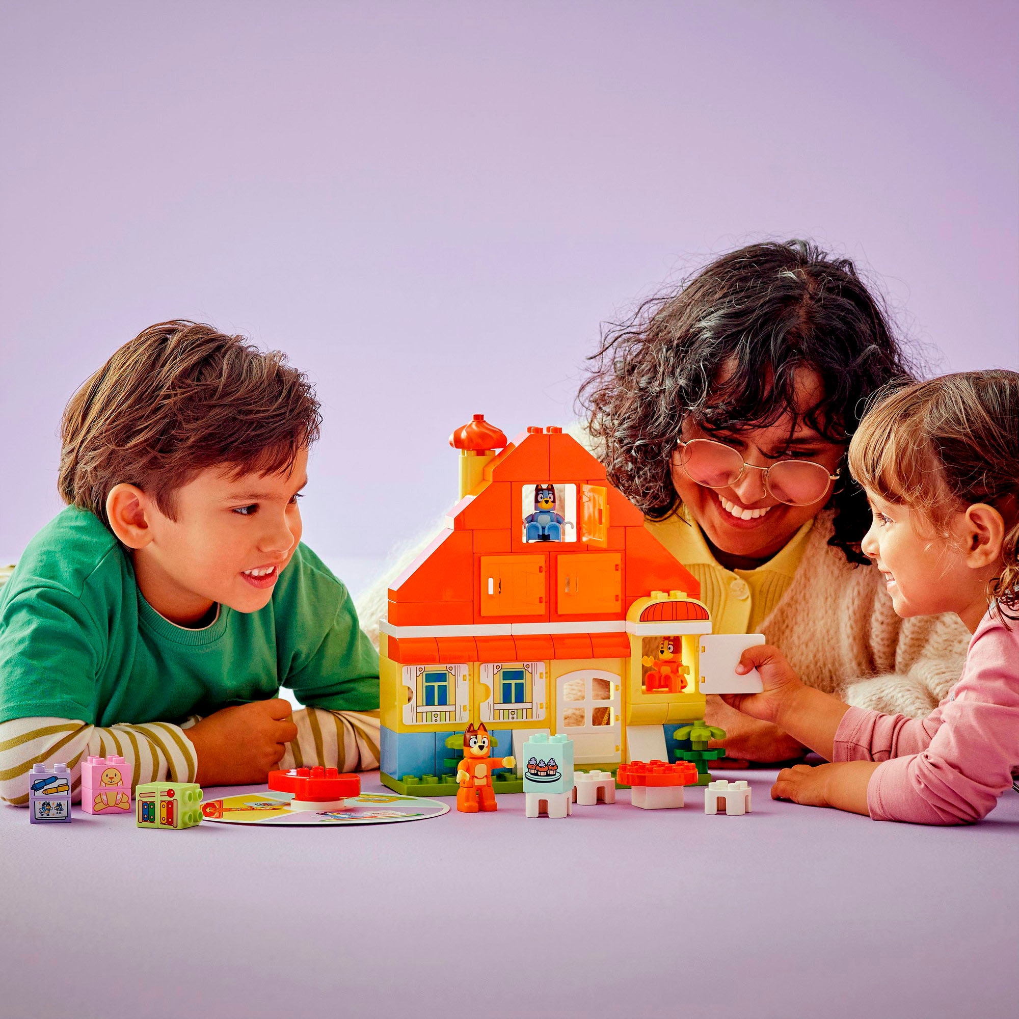 LEGO® Pions de construction »Blueys Familienhaus mit Memory-Spiel (10459), LEGO DUPLO Bluey« fabriqué en Europe