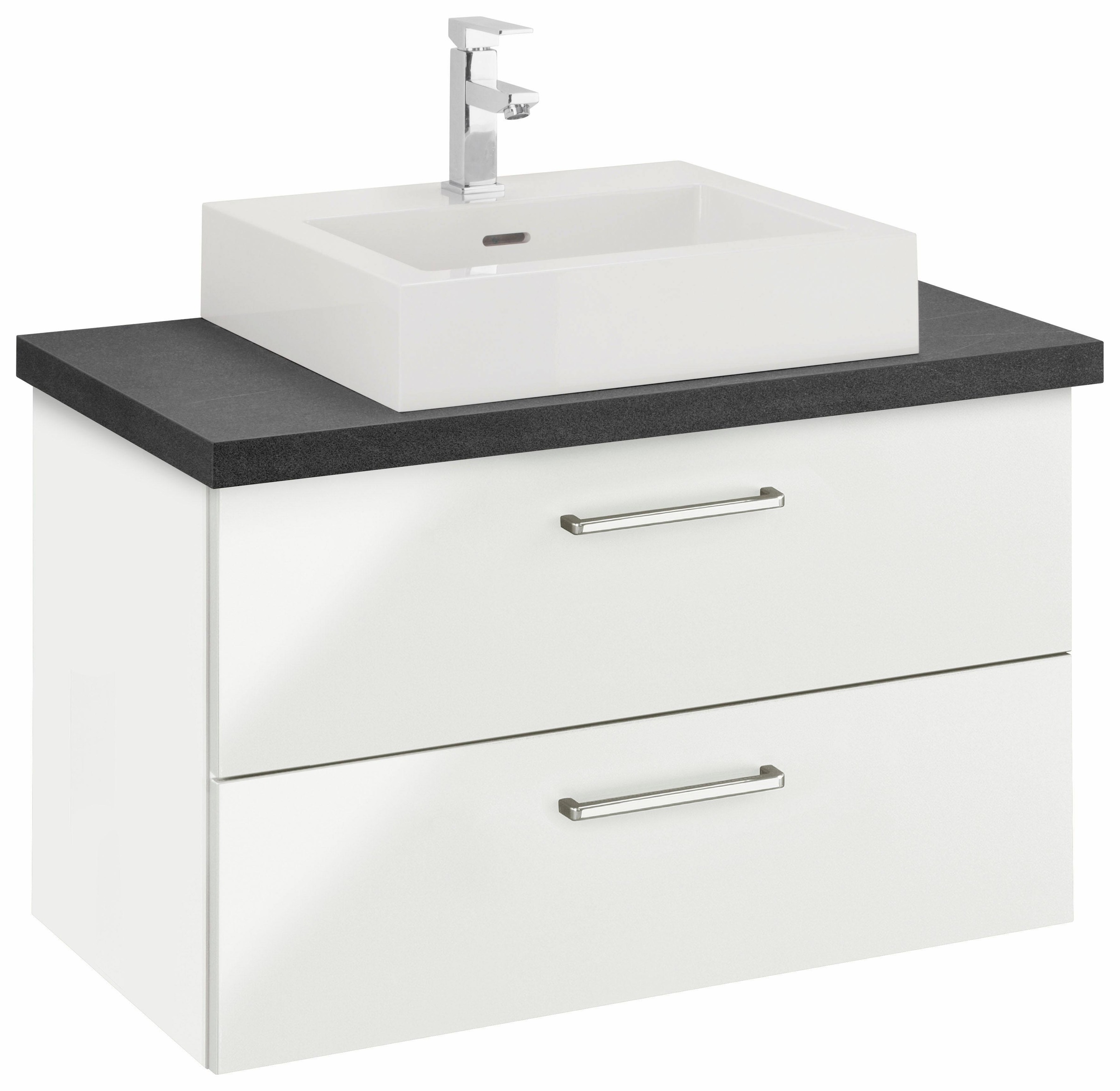 Image of OPTIFIT Waschtisch »Doha«, mit Soft-Close-Funktion, Aufsatzbecken eckig, Breite 85 cm bei Ackermann Versand Schweiz