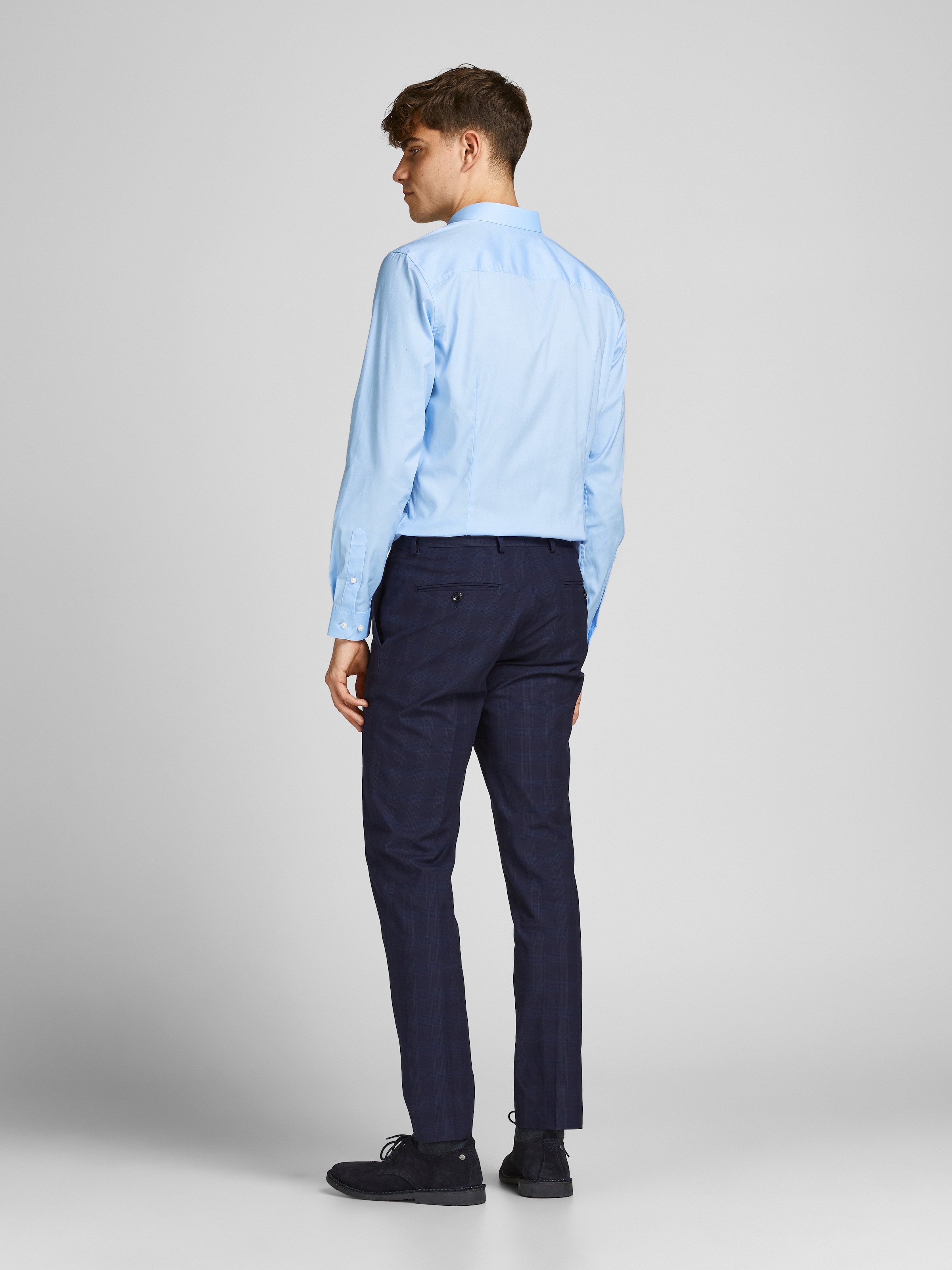 Jack & Jones Chemise à manches longues »JJPRPARMA SHIRT L/S NOOS« avec col chemise