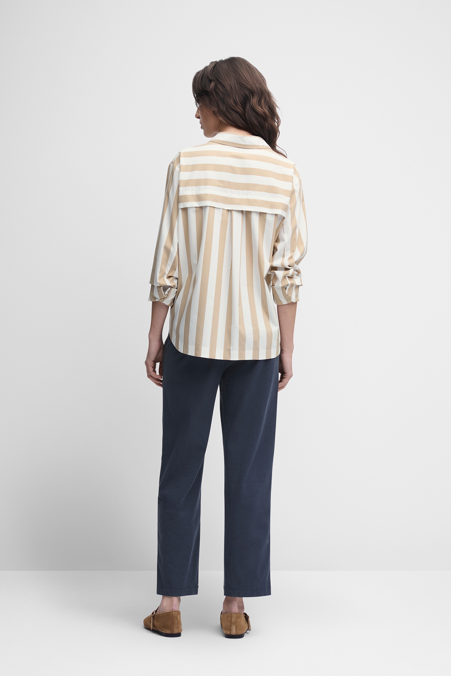 Cinque Blouse à manches longues »CIPIXIE« Hemdblusenkragen, verdeckte Knopfleiste, gerader Schnitt