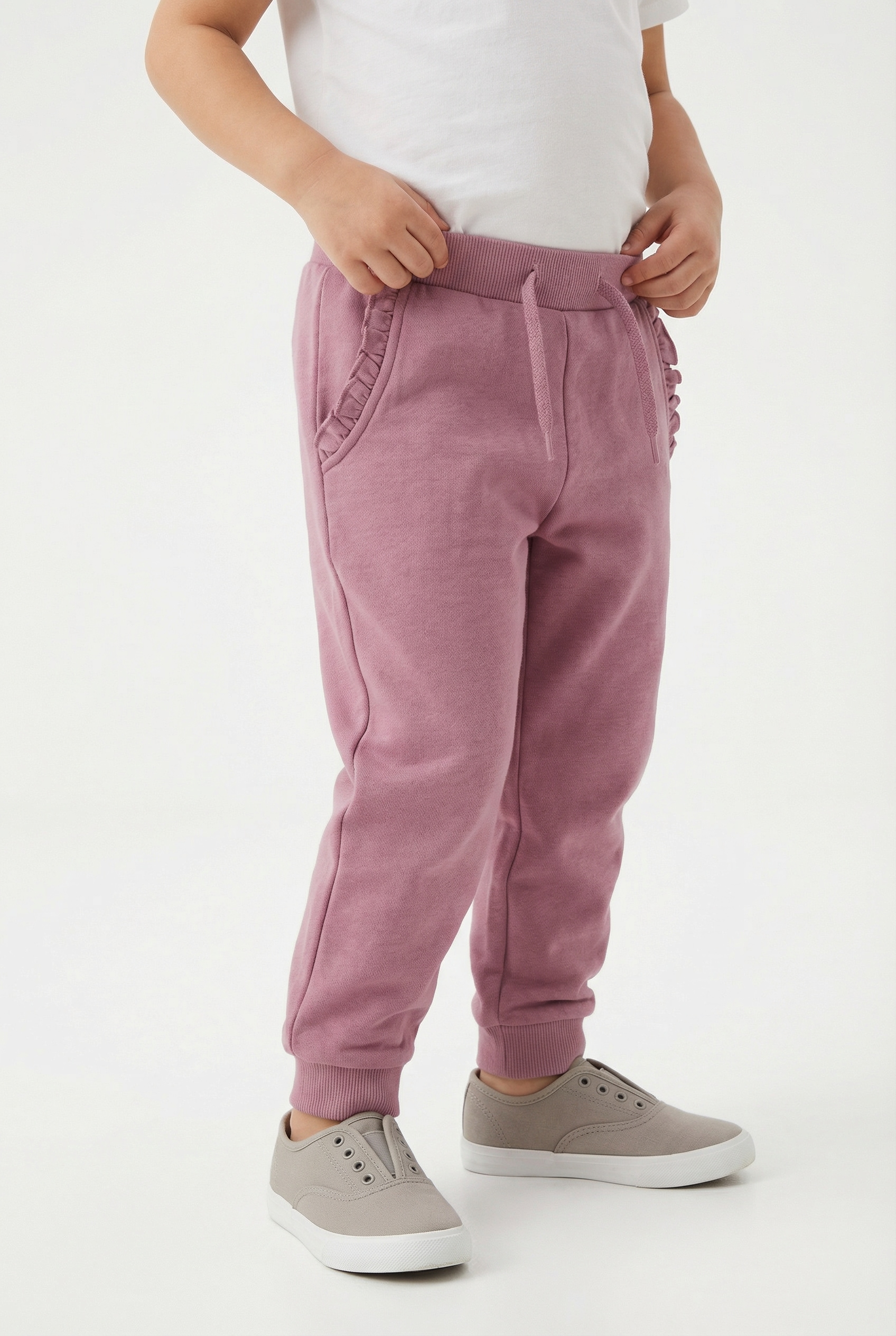 Name It Pantalon sweat »NMFVIMA SWE PANT BRU NOOS«  mit süssem Rüschendetail