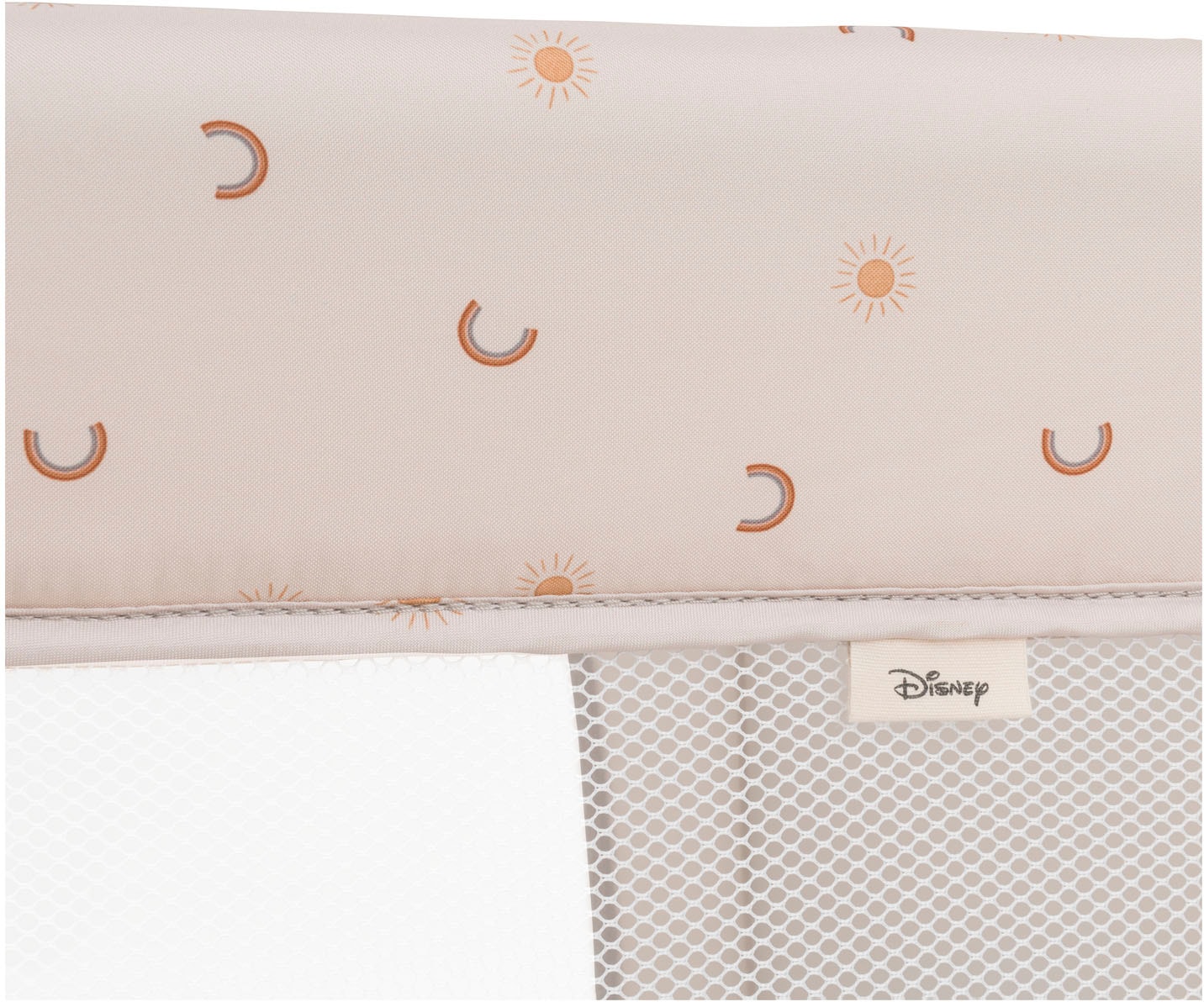 Hauck Lit de voyage pour bébé »Dream N Play Go, Pooh Rainbow, beige« inkl. Transporttasche