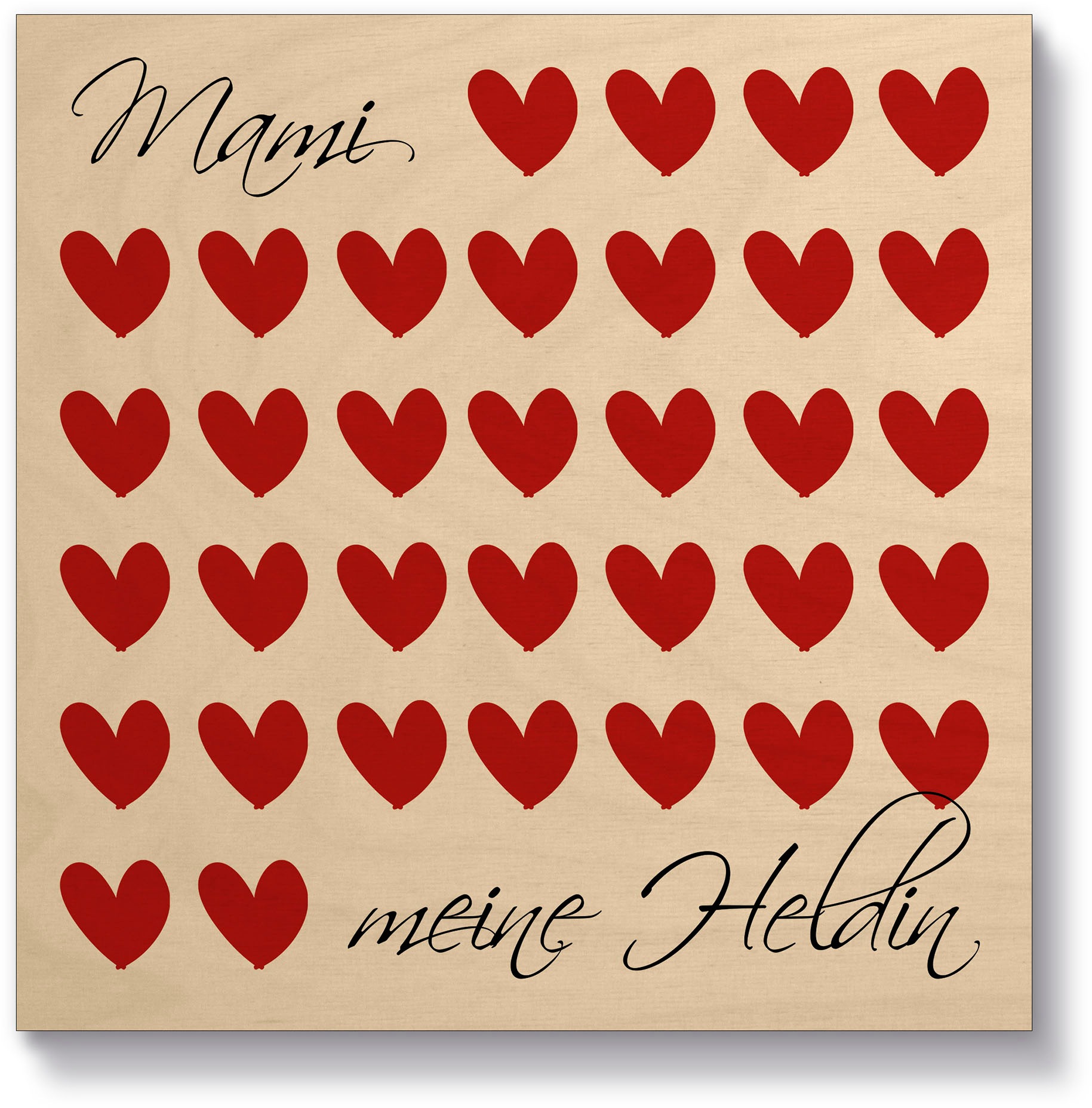 Image of Artland Holzbild »Mami meine Heldin«, (1 St.) bei Ackermann Versand Schweiz