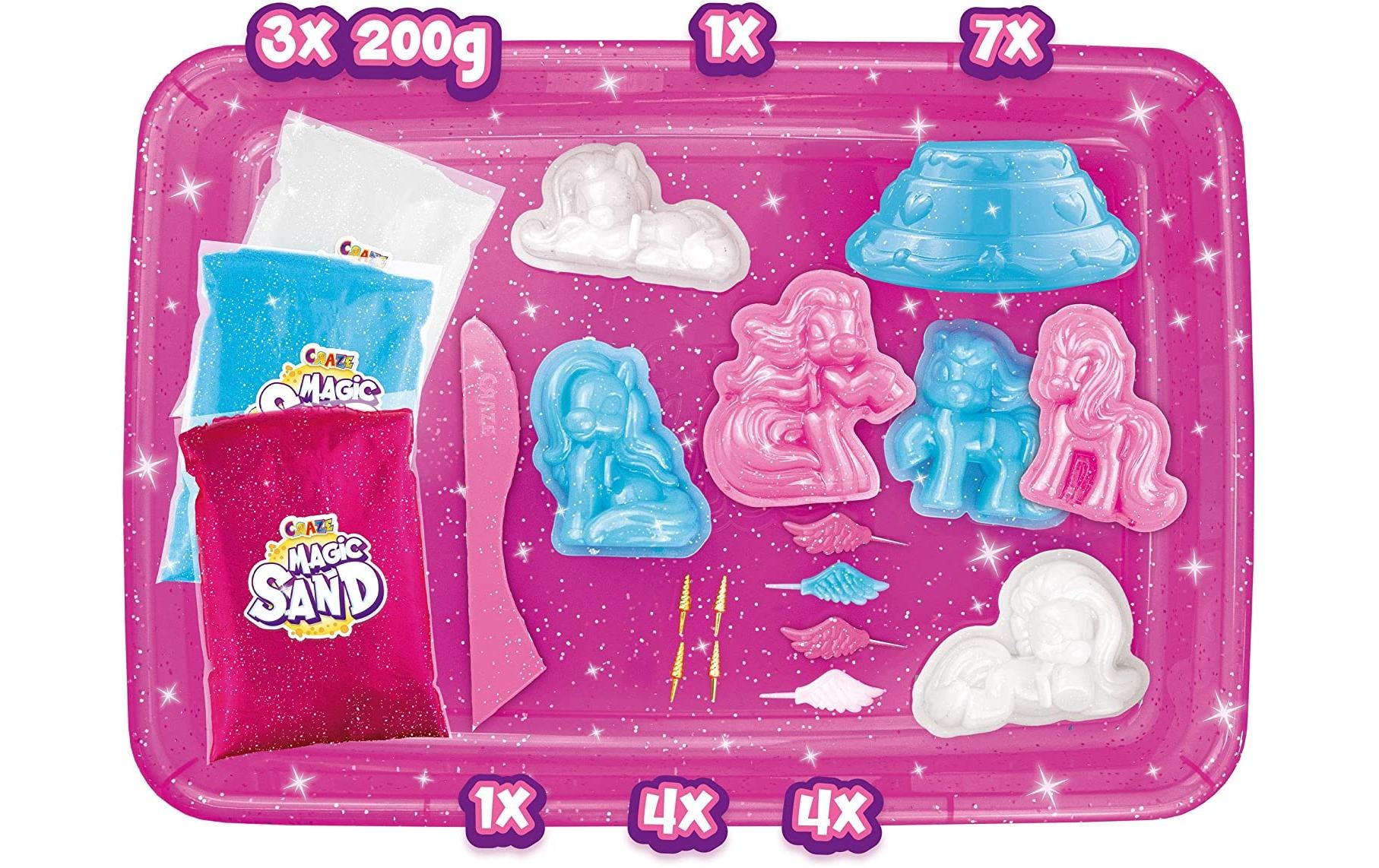 CRAZE Kreativset »Sand Playset Unicorn«