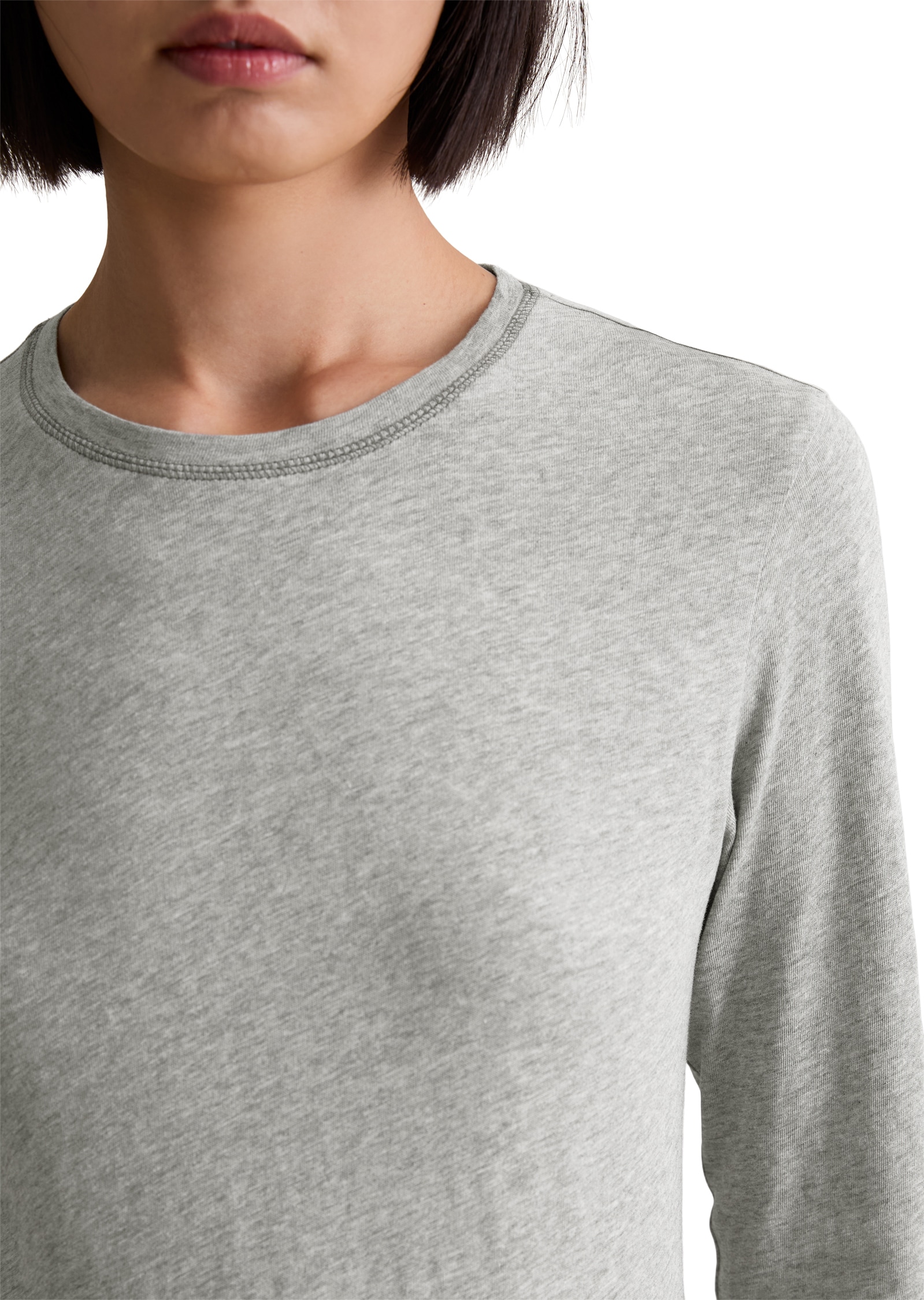 Marc O'Polo DENIM T-shirt à manches longues »slim fit aus besonders weichem Jersey«