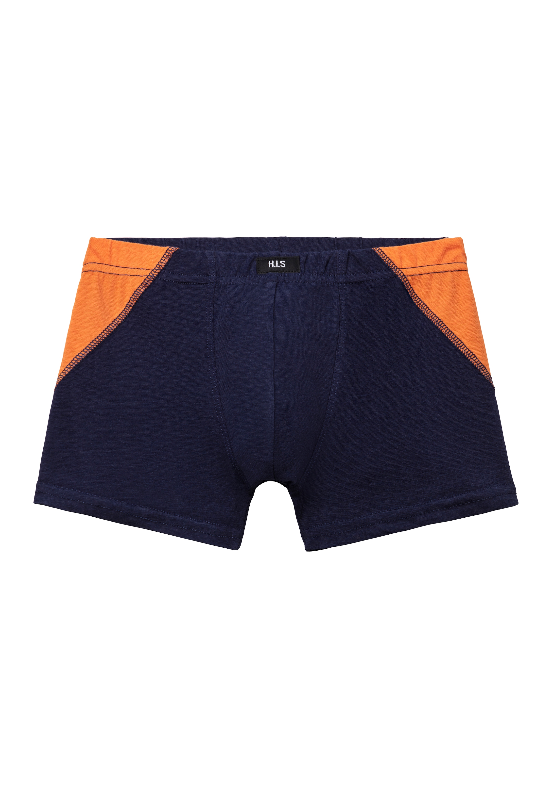 H.I.S Boxer, (Packung, 4 St.), mit coolem Colorblocking für einen sportlichen Auftritt