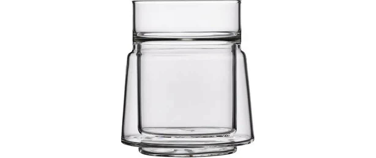 Jacob Jensen Thermoglas »Medium 210 ml, 1 Stück« Thermo-Kaffeeglas mit innovativem Design