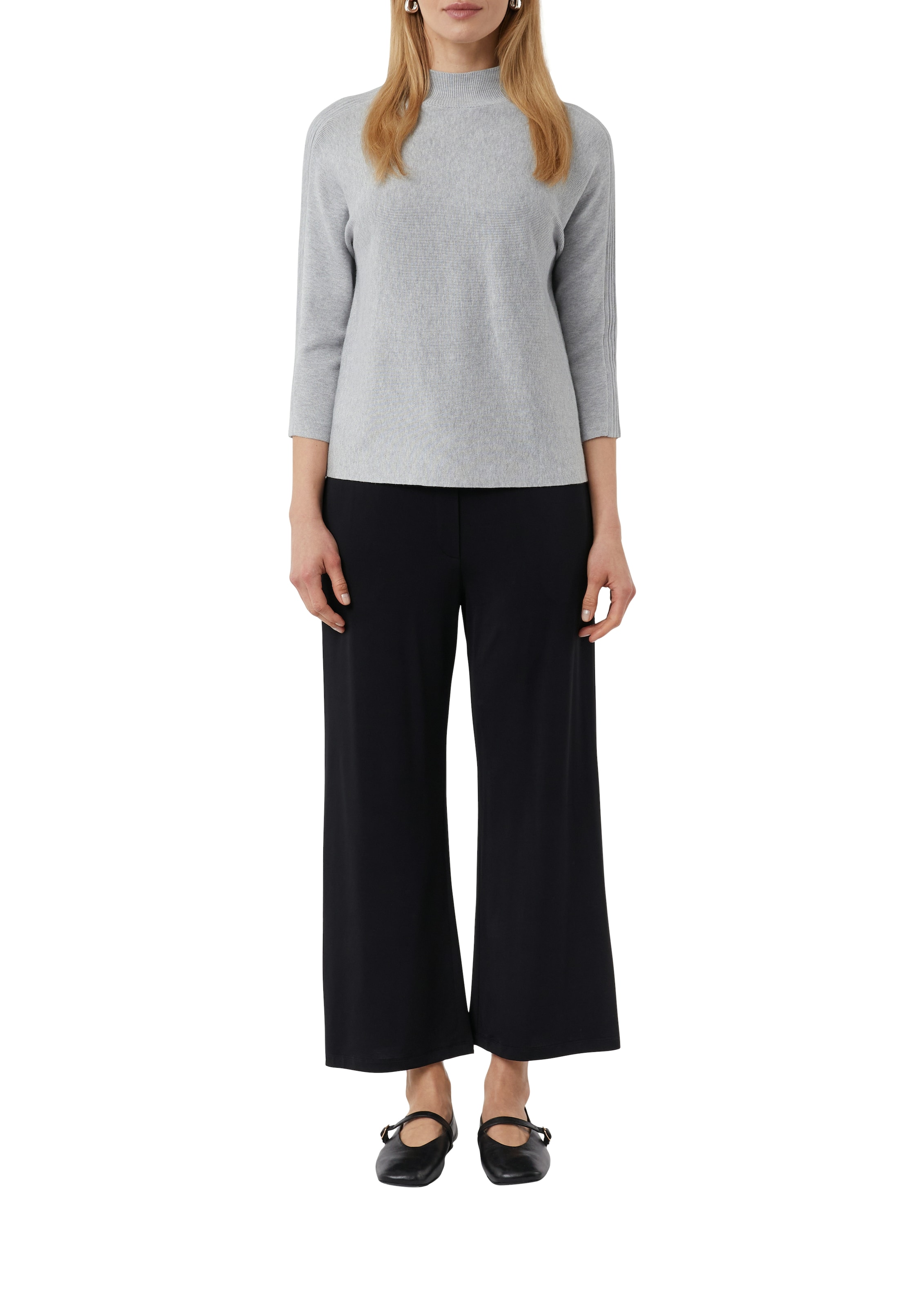 Image of Comma Strickpullover mit Fledermausärmeln