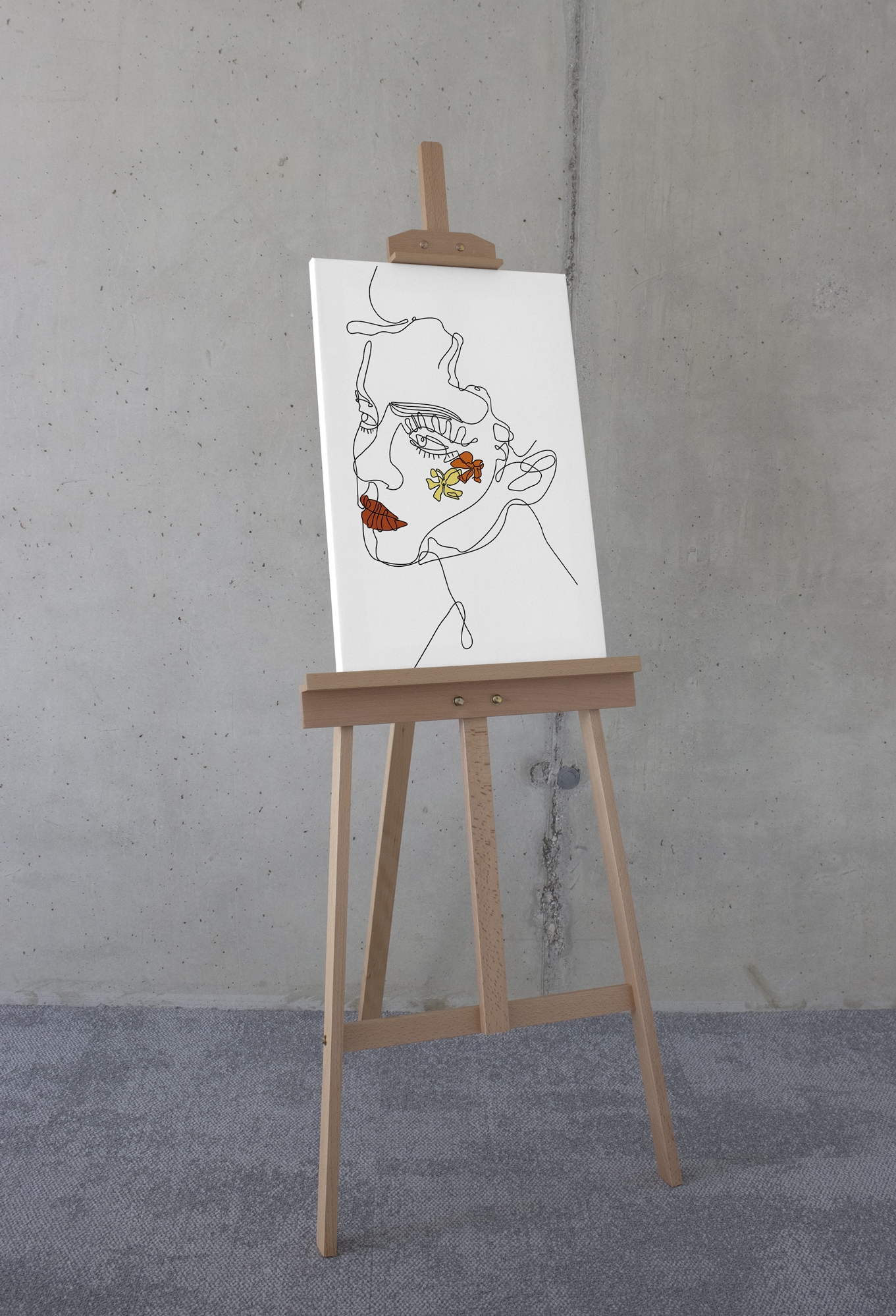 Komar Leinwandbild »Frühlingsgefühle - Grösse 40 x 60 cm«, Natur, (1 St.), Keilrahmenbild mi Echtholzrahmen