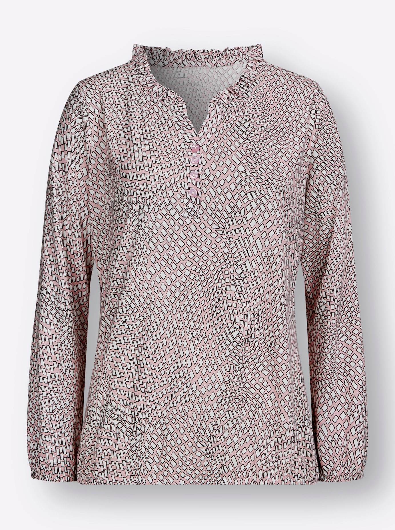 Inspirationen Langarmshirt »Druck-Shirt«, (1 tlg.)