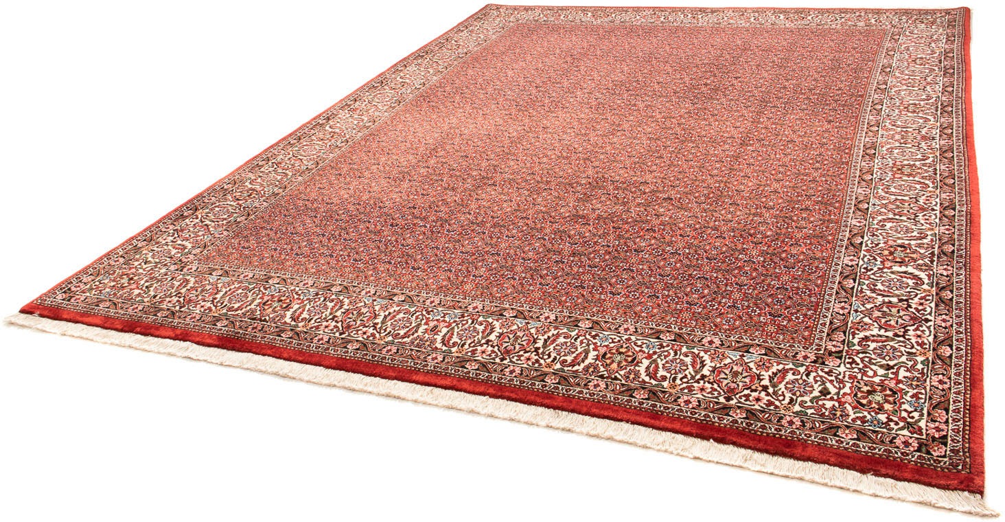Image of morgenland Orientteppich »Perser - Bidjar - 330 x 246 cm - rot«, rechteckig, 15 mm Höhe, Wohnzimmer, Handgeknüpft, Einzelstück mit Zertifikat bei Ackermann Versand Schweiz