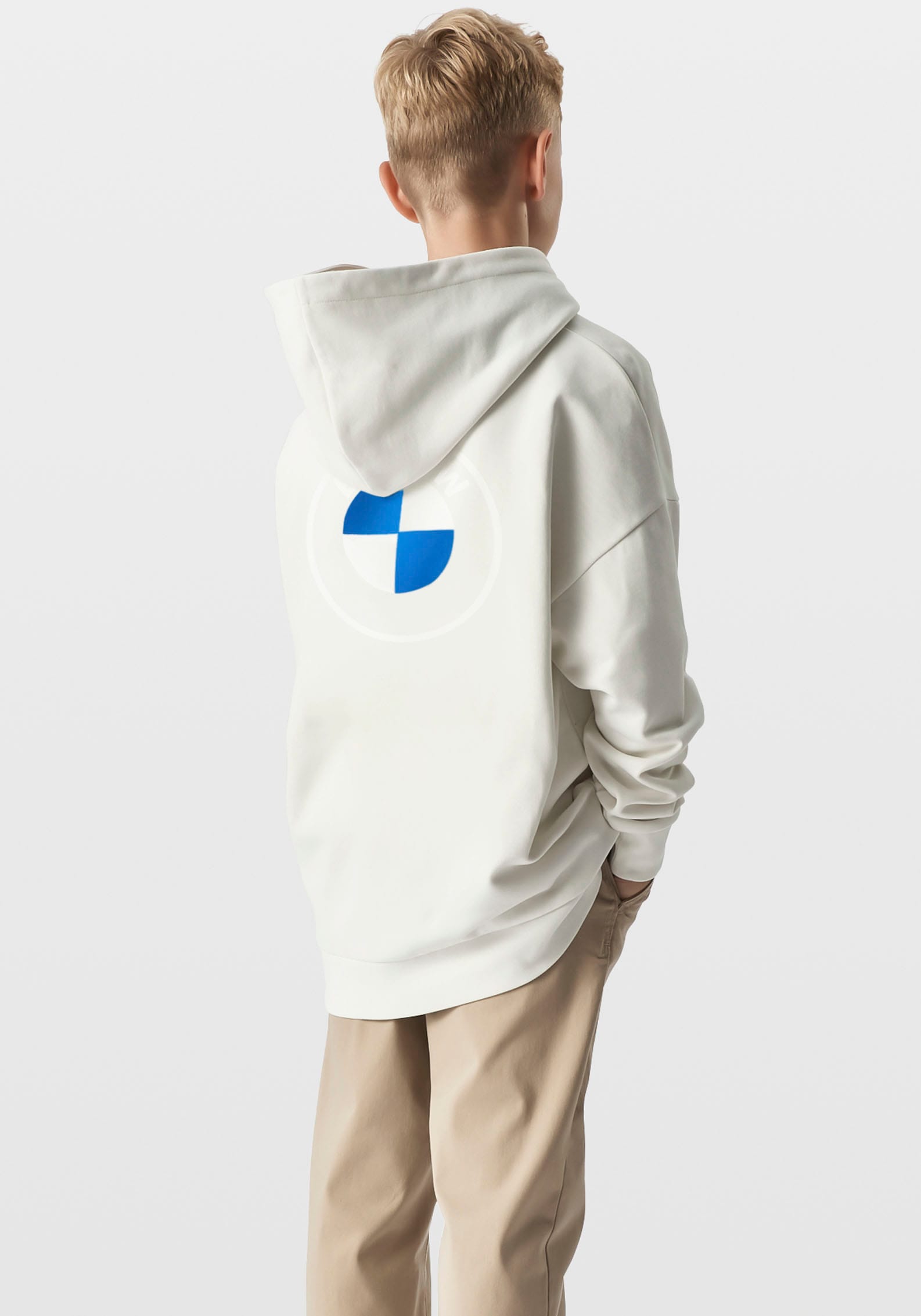 BMW Sweatshirt, Ausgefallenes BMW Logo auf dem Rücken