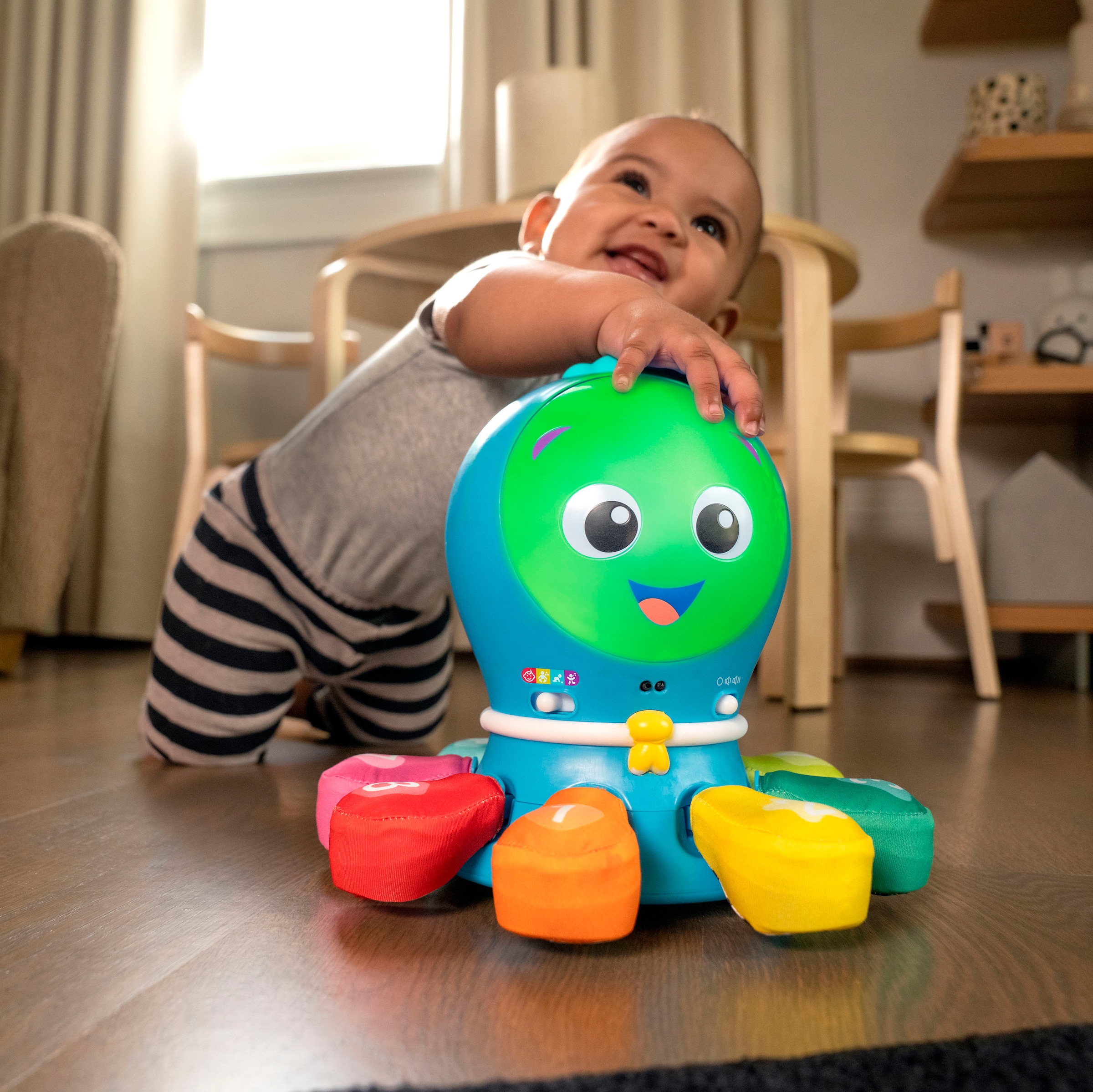 Baby Einstein Jouet de préhension »Go Opus Go™ 4-in-1 Crawl & Chase Pal« mit Sound