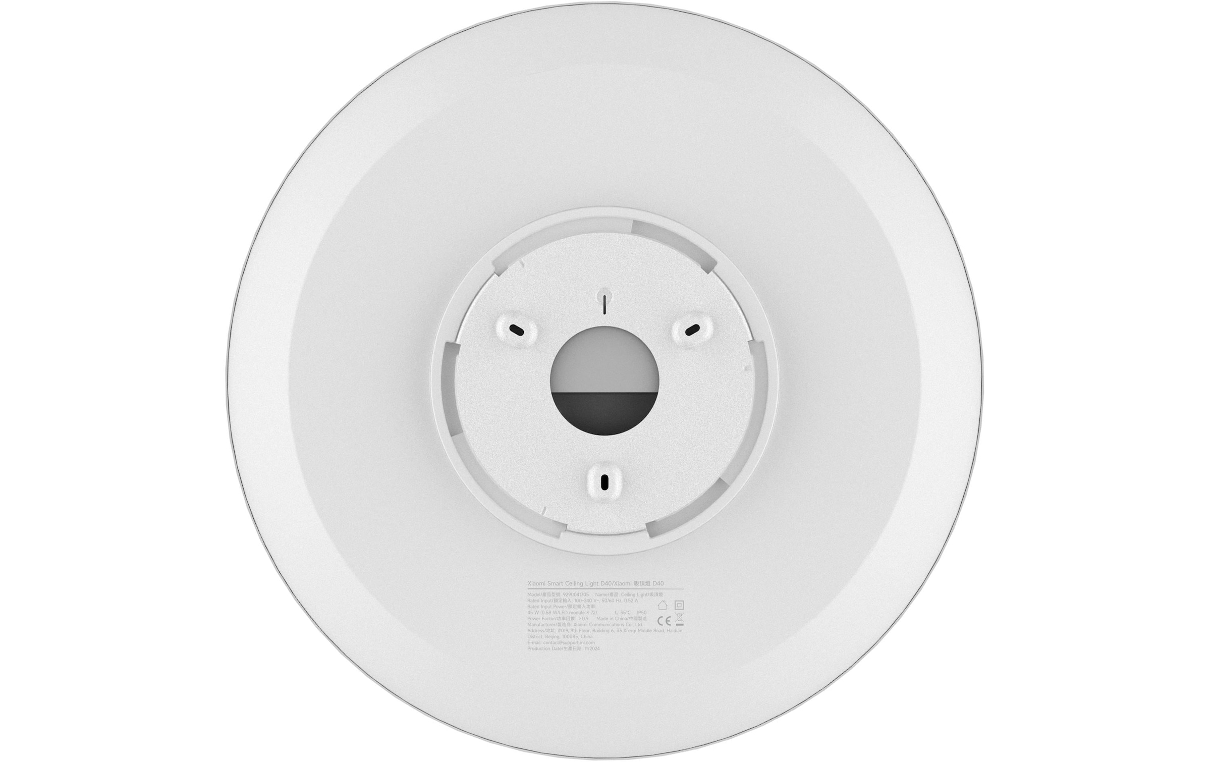 Xiaomi Lampe LED intelligente »Smart Ceiling Light D40 2700–5700K« 1 cuis